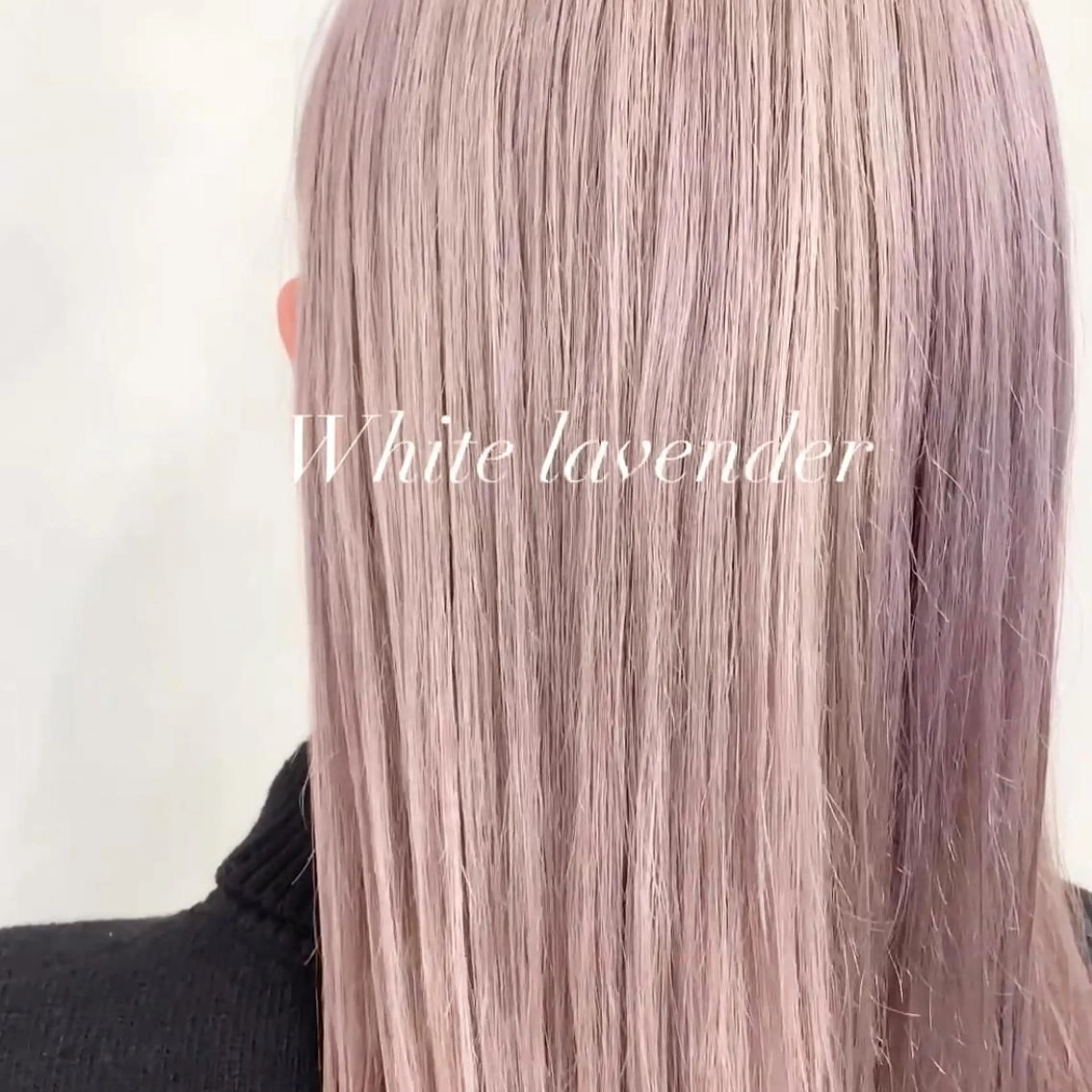 ミディアム カラー ハイトーン特化サロン 代表　中谷蓮のヘアスタイル