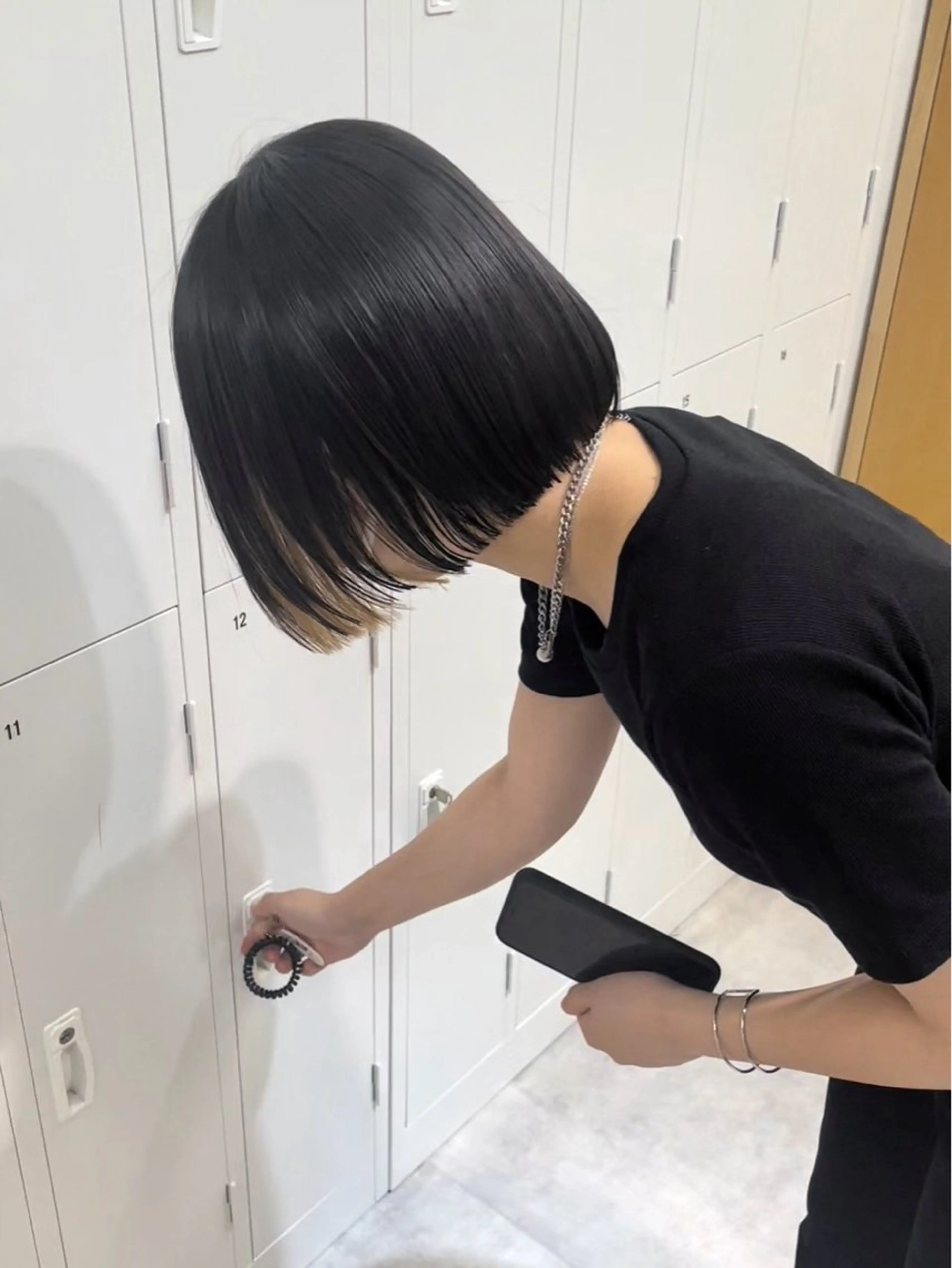 ショート 木村 咲花のヘアスタイル