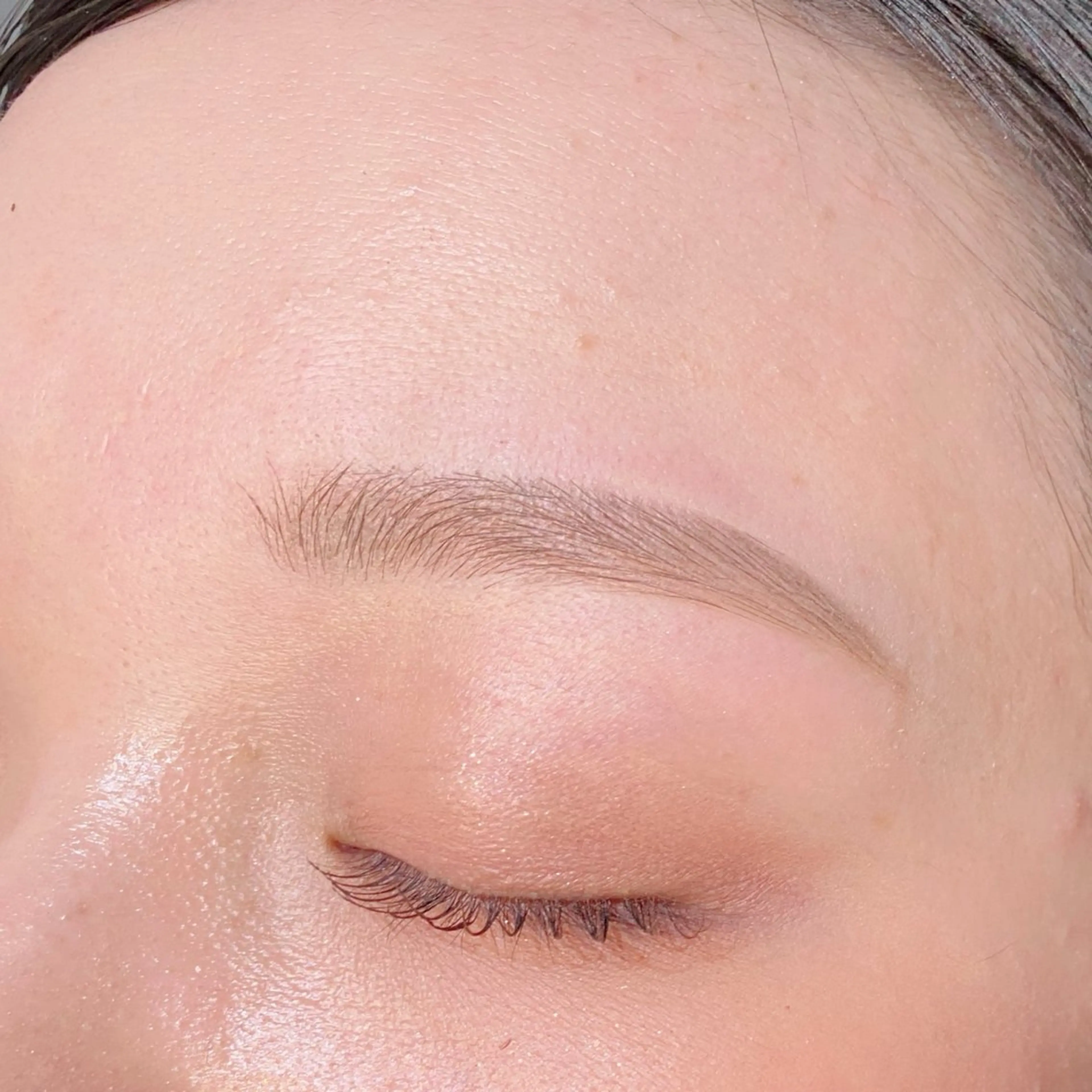 【ミニモ学割】アイブロウスタイリング¥4,950★まびき・眉メイクレクチャー込み❣️ナチュラル垢抜け眉毛🐰🤍の写真