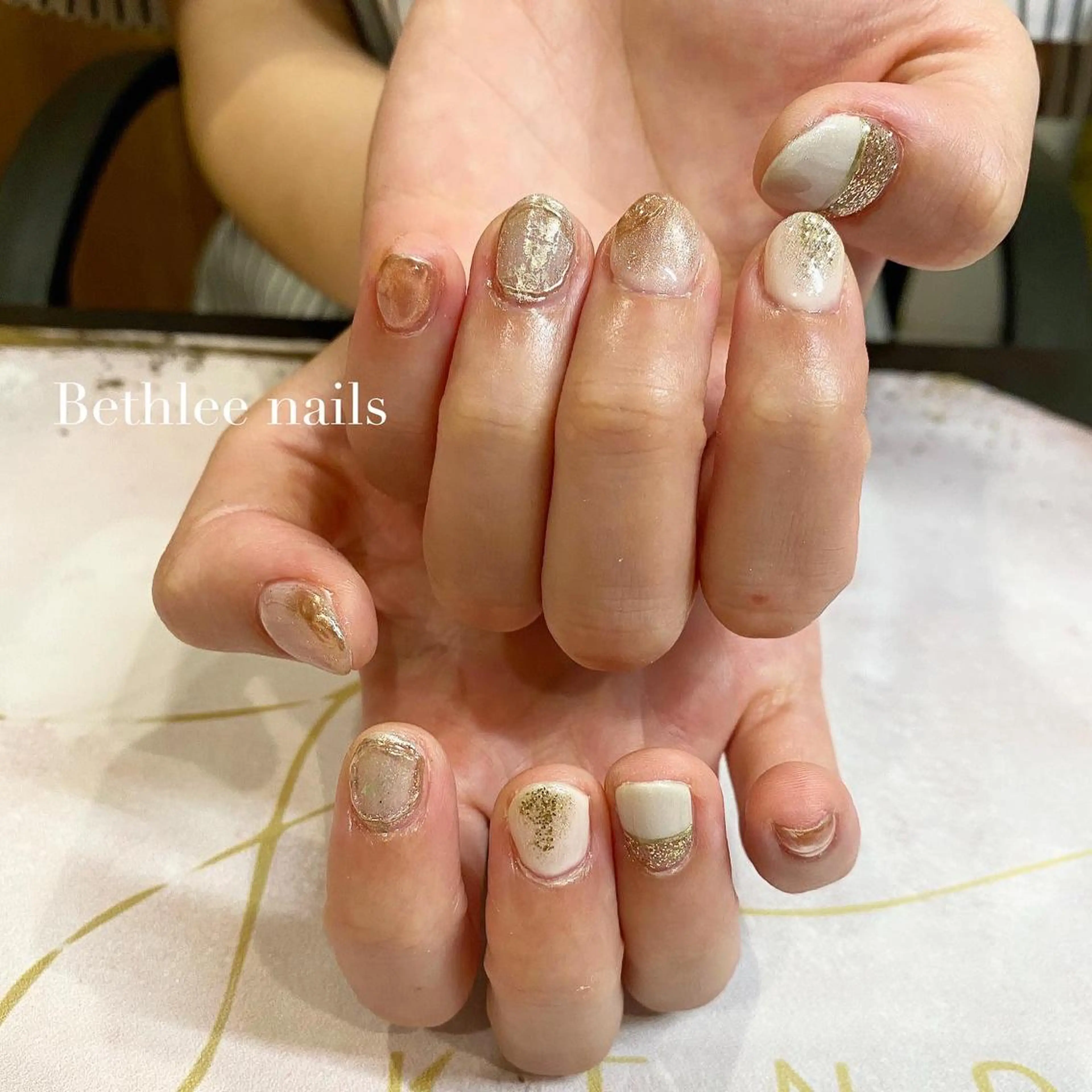 ネイル ハンドネイル Bethlee nailsのネイルデザイン