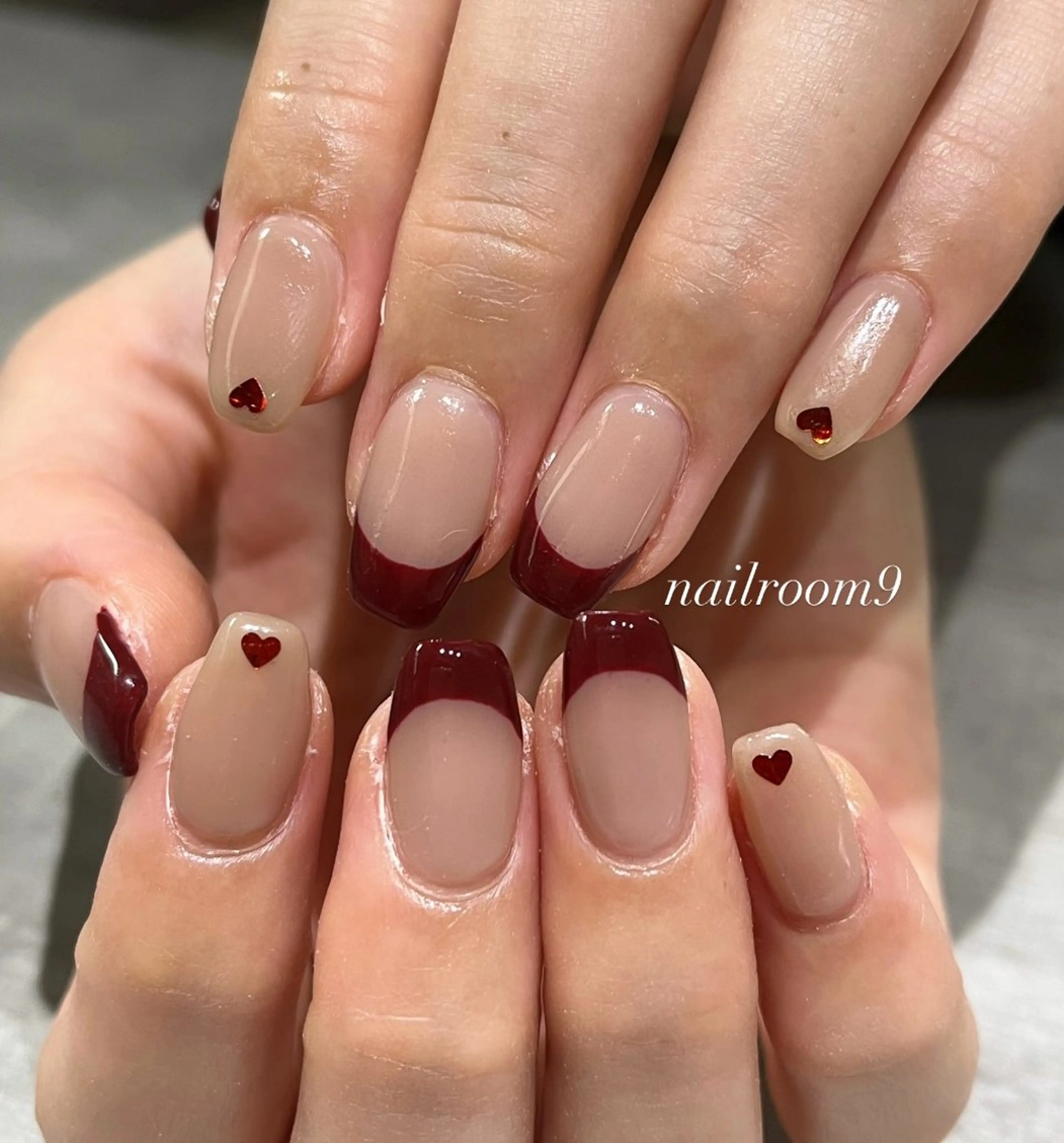 ネイル アートネイル ハンドネイル nail room9 ☺︎のネイルデザイン