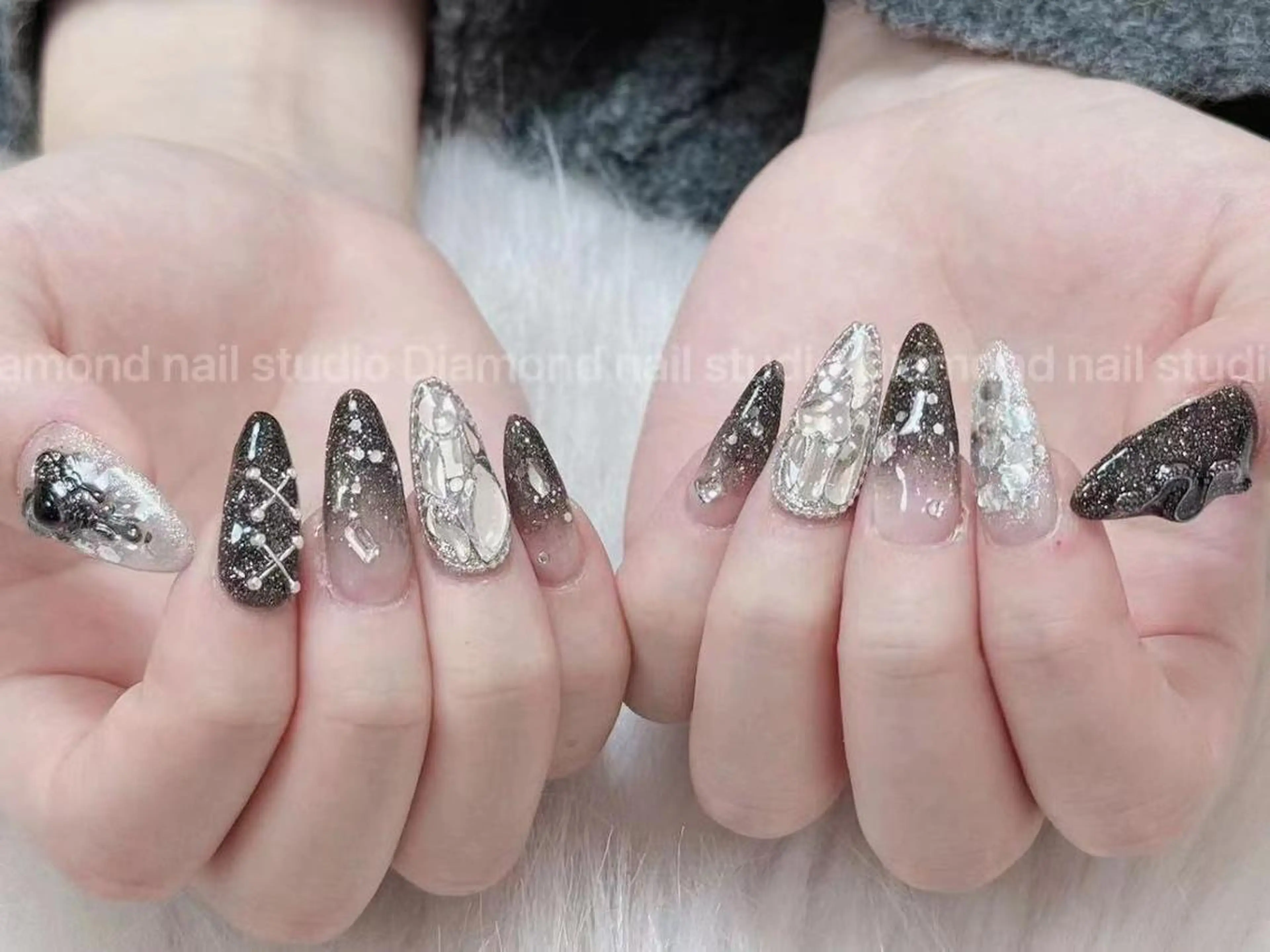 ネイル ハンドネイル ハンドケア Diamond 🚢のネイルデザイン