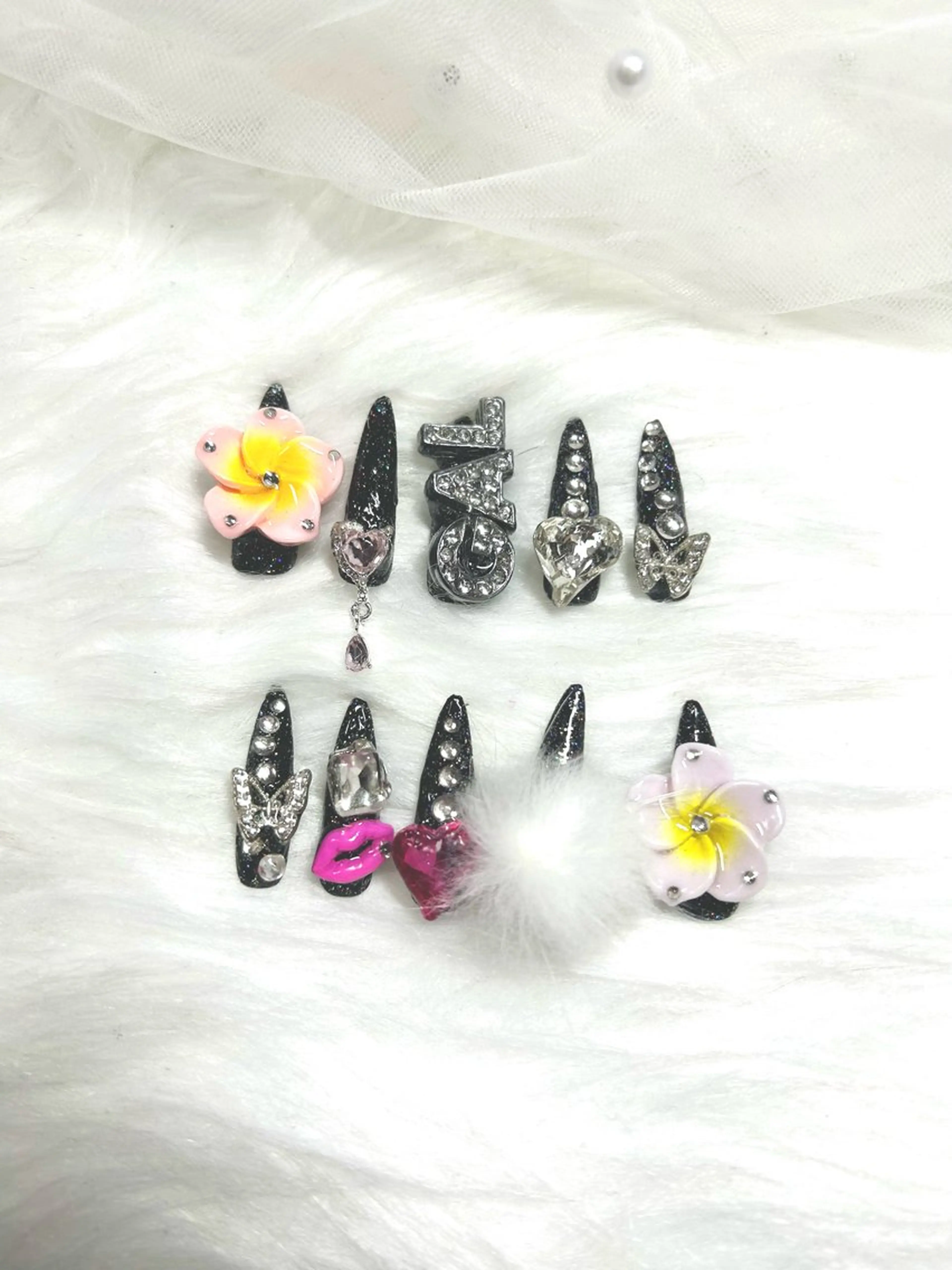 ネイル ネイルチップ ハンドネイル 【Laule‘a 】のネイルデザイン