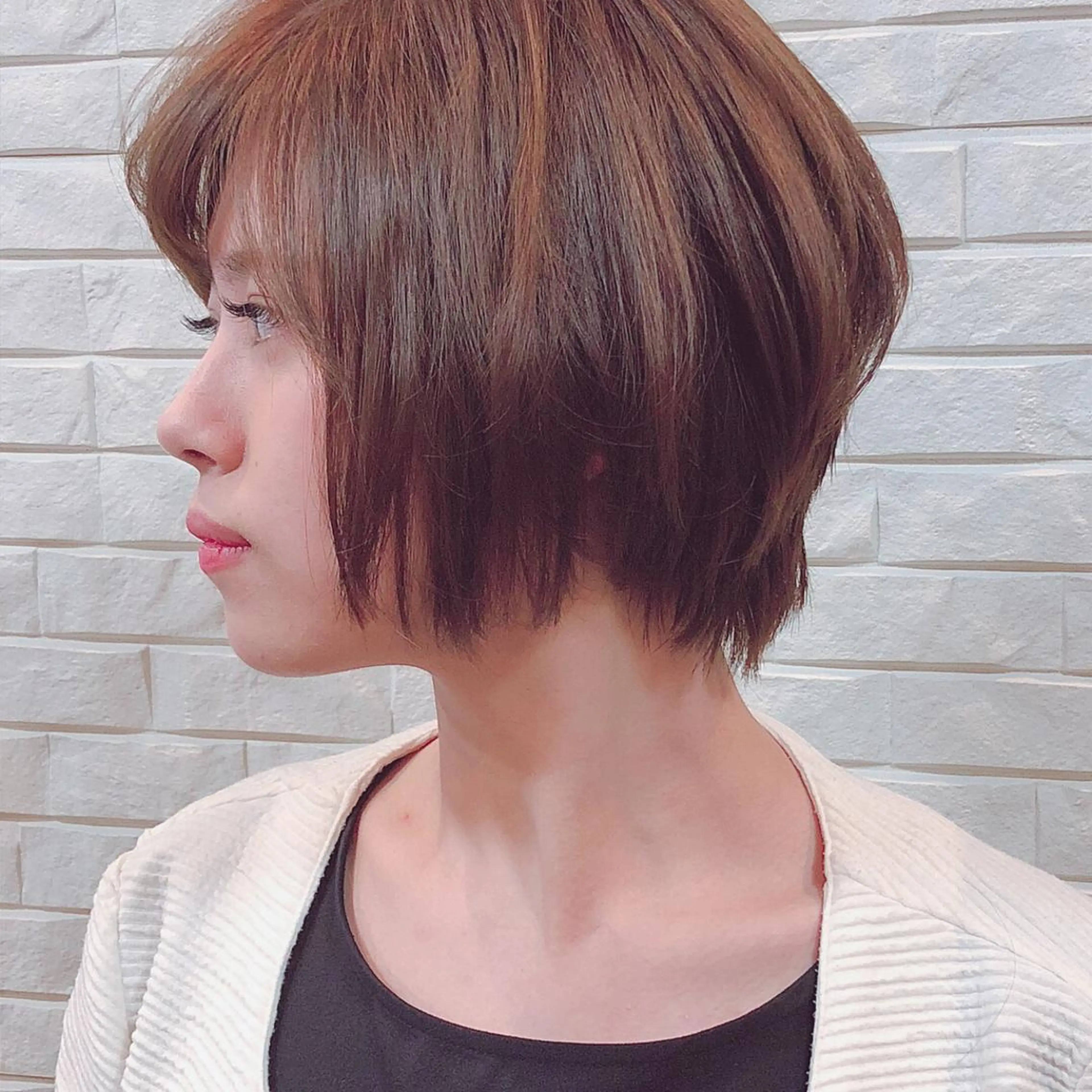 ショート カラー The book hand salon所属・伊藤 さやかのヘアスタイル