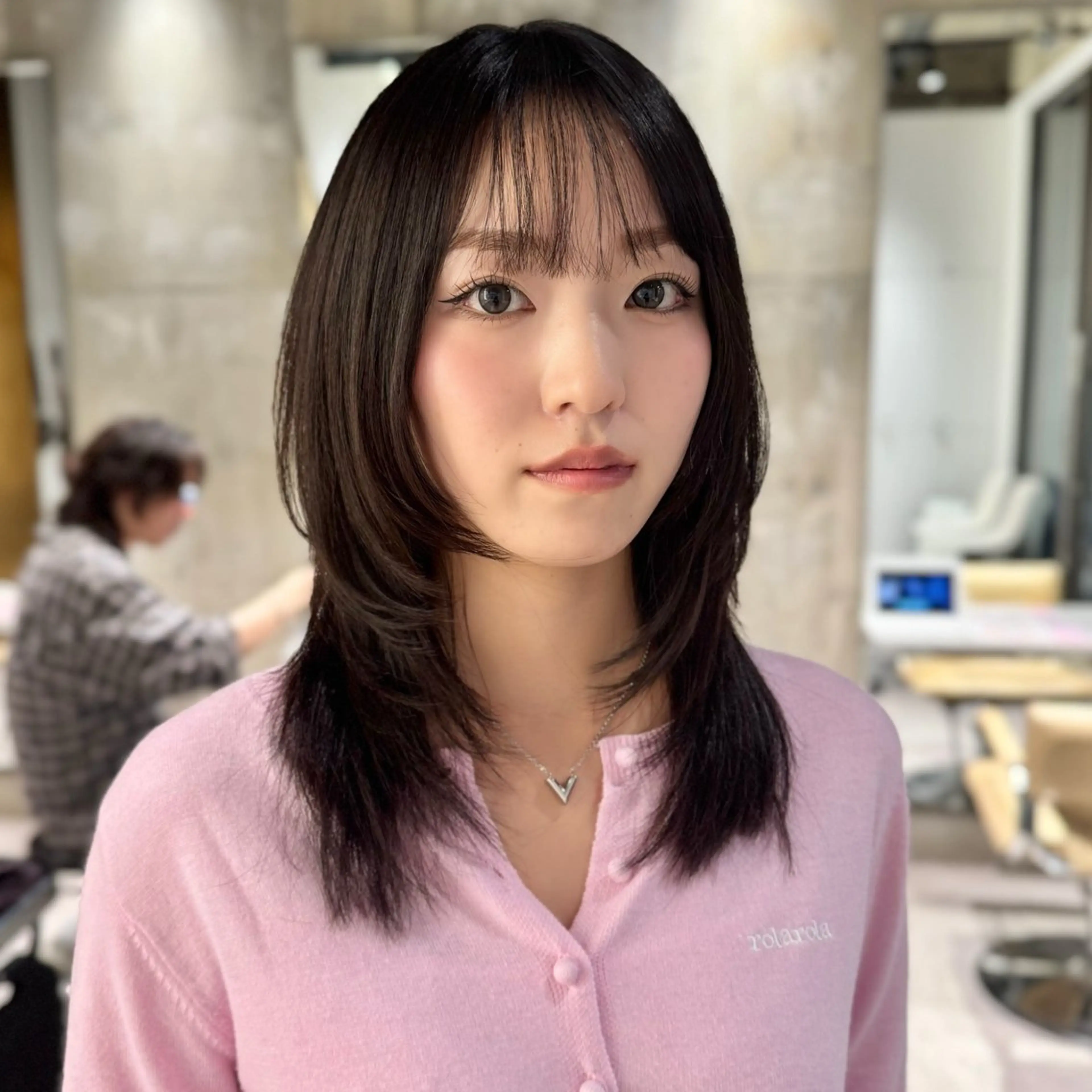 ミディアム カラー 美髪矯正/ハイトーン 🪸🩰ヒナコのヘアスタイル