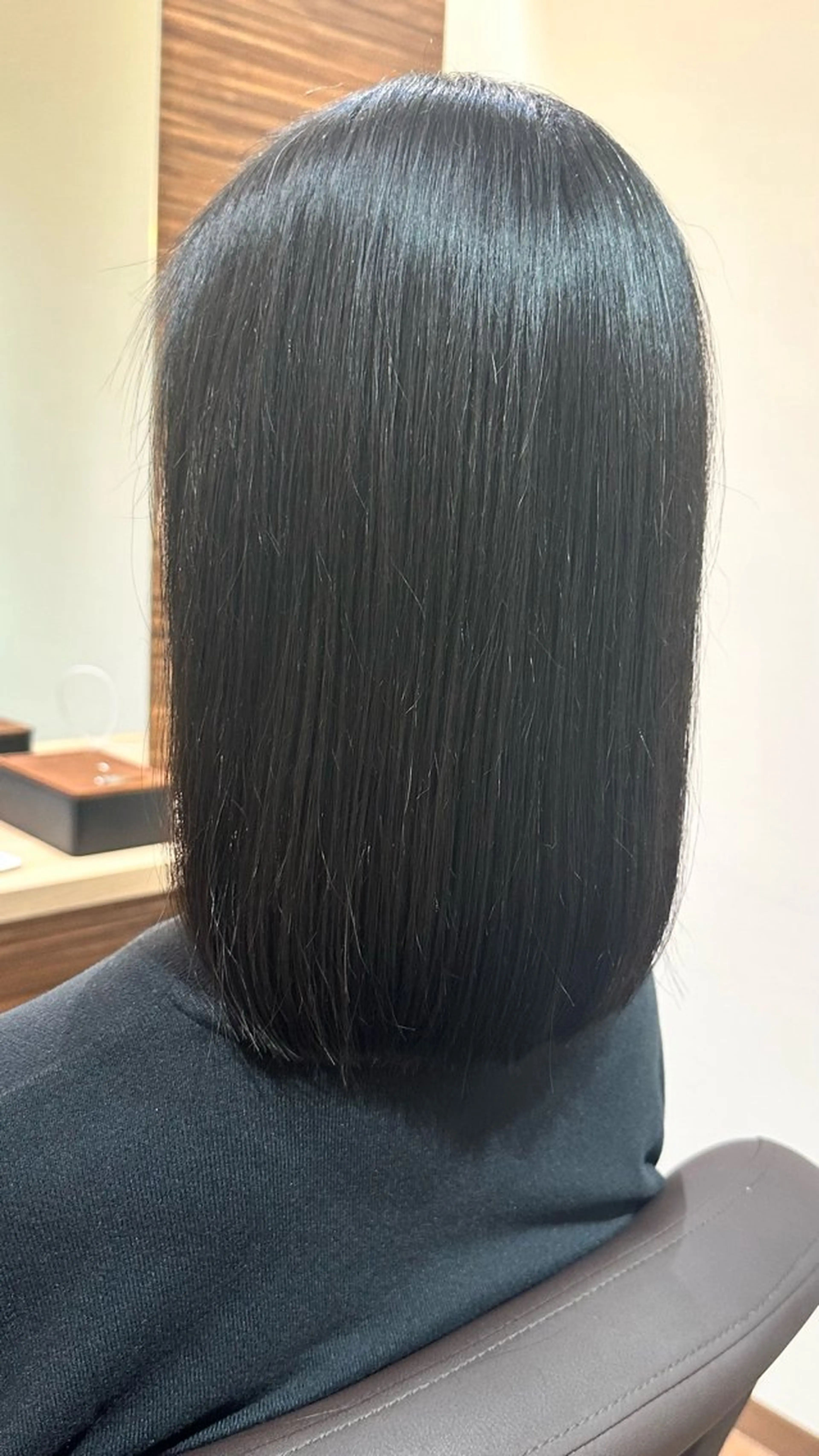 ミディアム 縮毛矯正 飯塚 優希のヘアスタイル