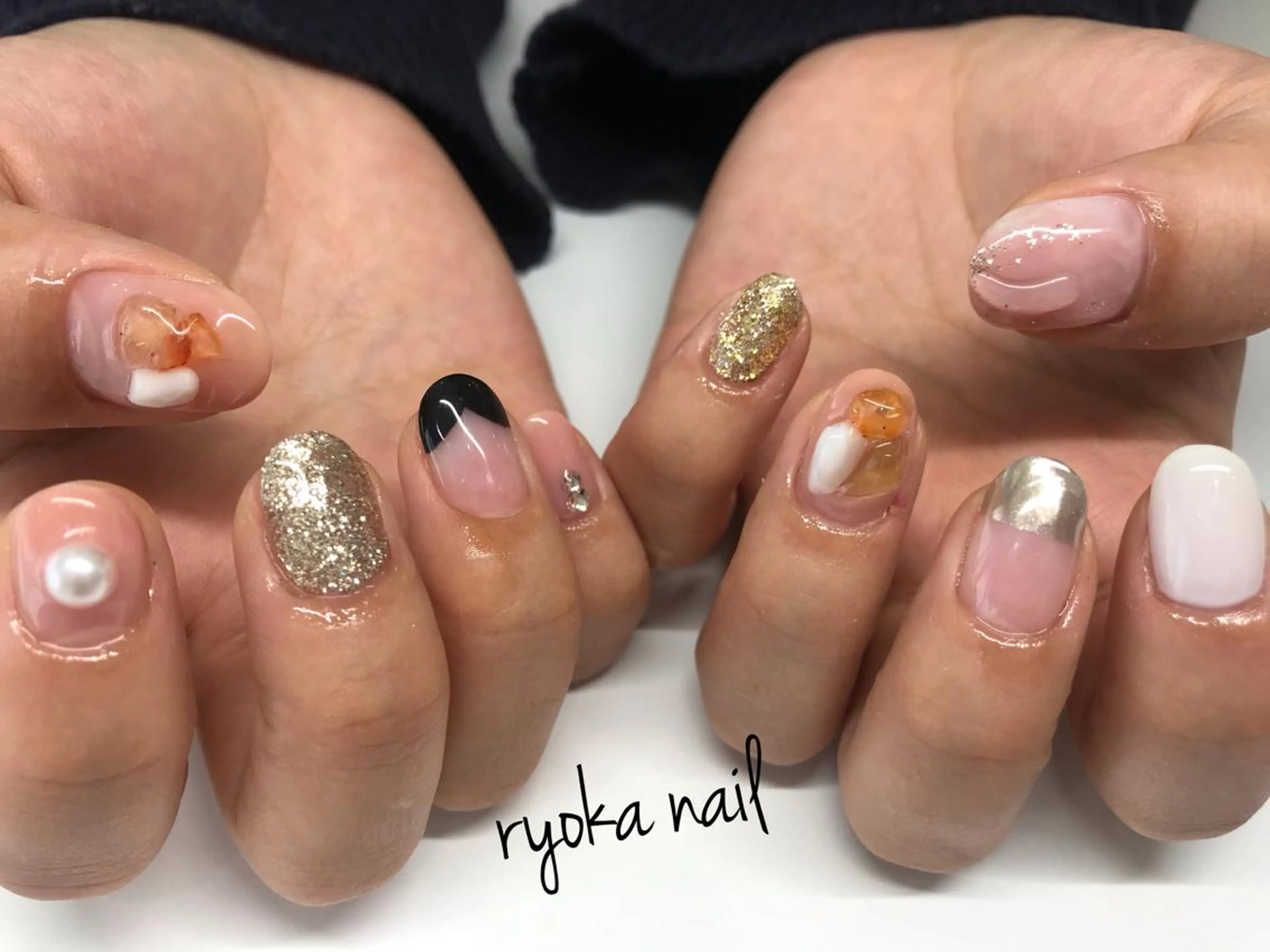 ネイル Twinklenail所属・ryoka nailのネイルデザイン