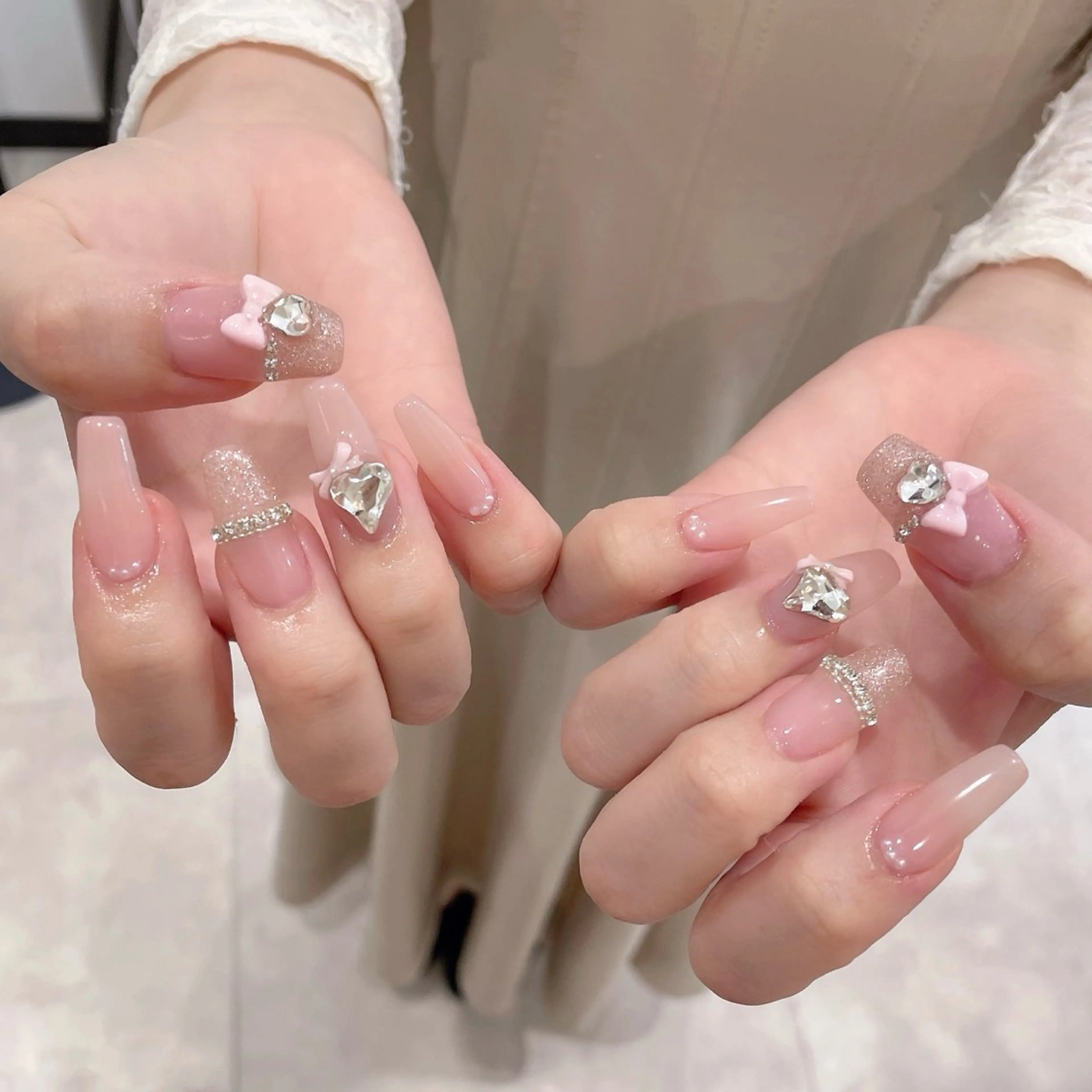 ネイル アートネイル ネイルチップ ハンドネイル M2 beauty Hoshinaのネイルデザイン