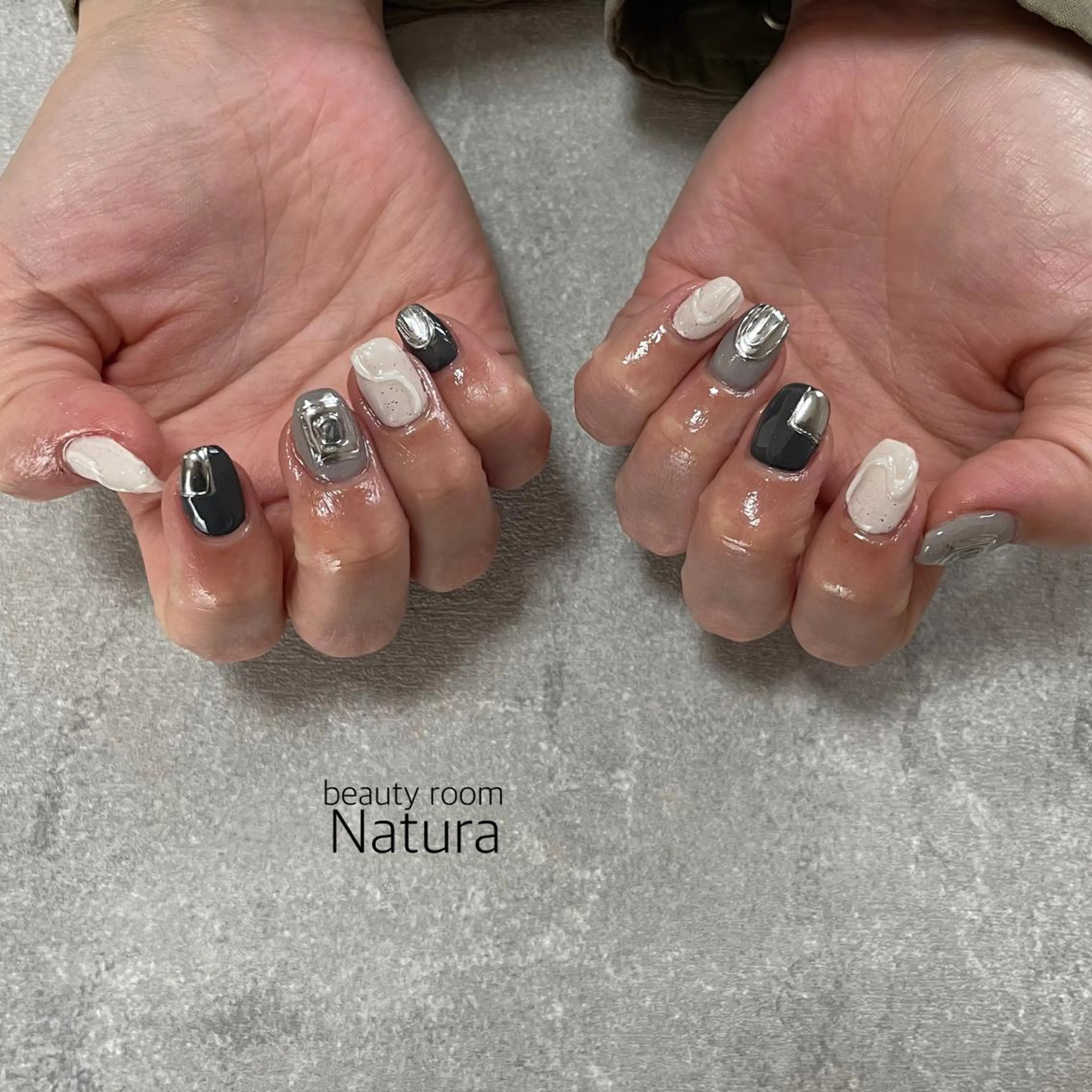 ネイル ハンドネイル beautyroom Naturaのネイルデザイン