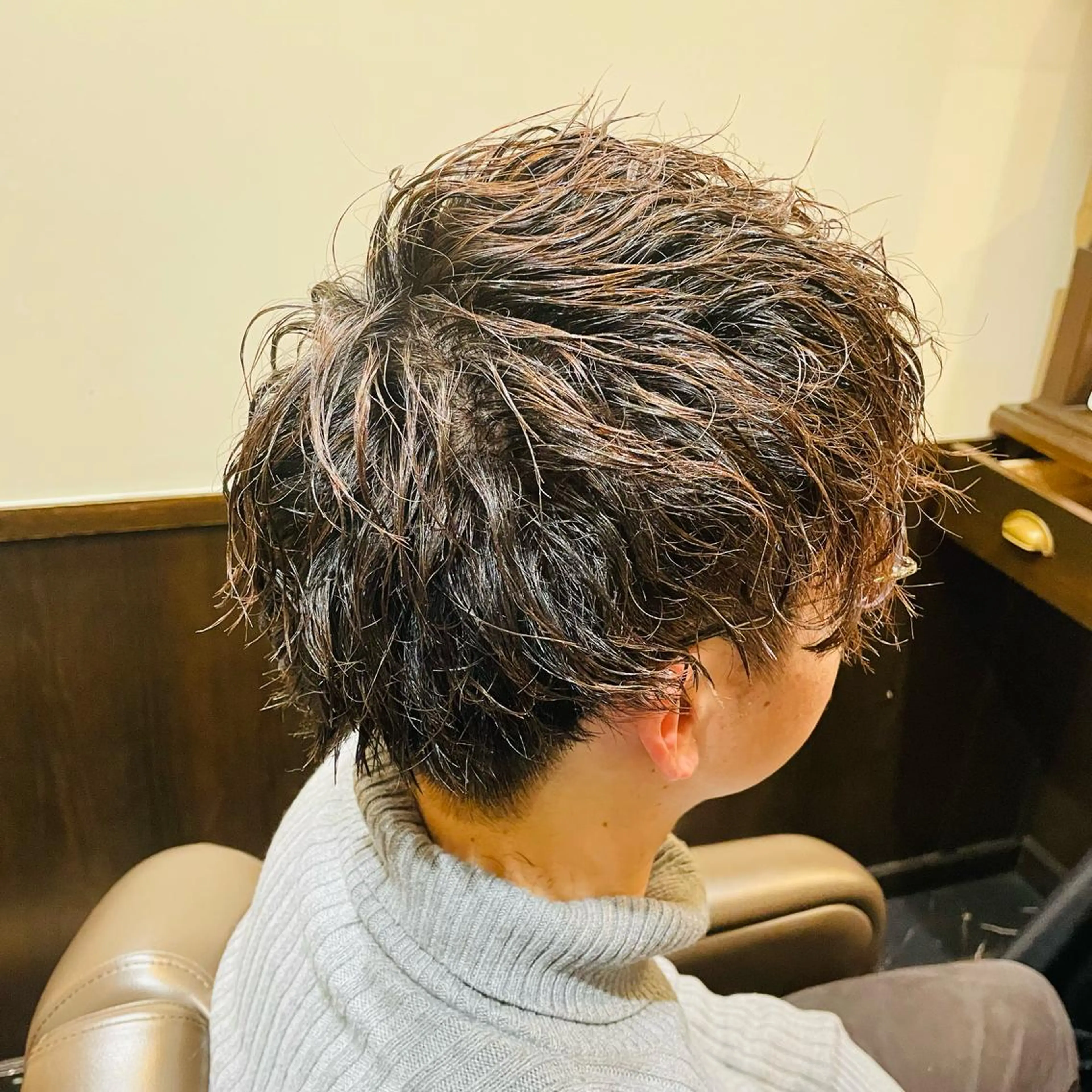 ショート メンズ premium barber表参道店所属・新田 梨乃のヘアスタイル