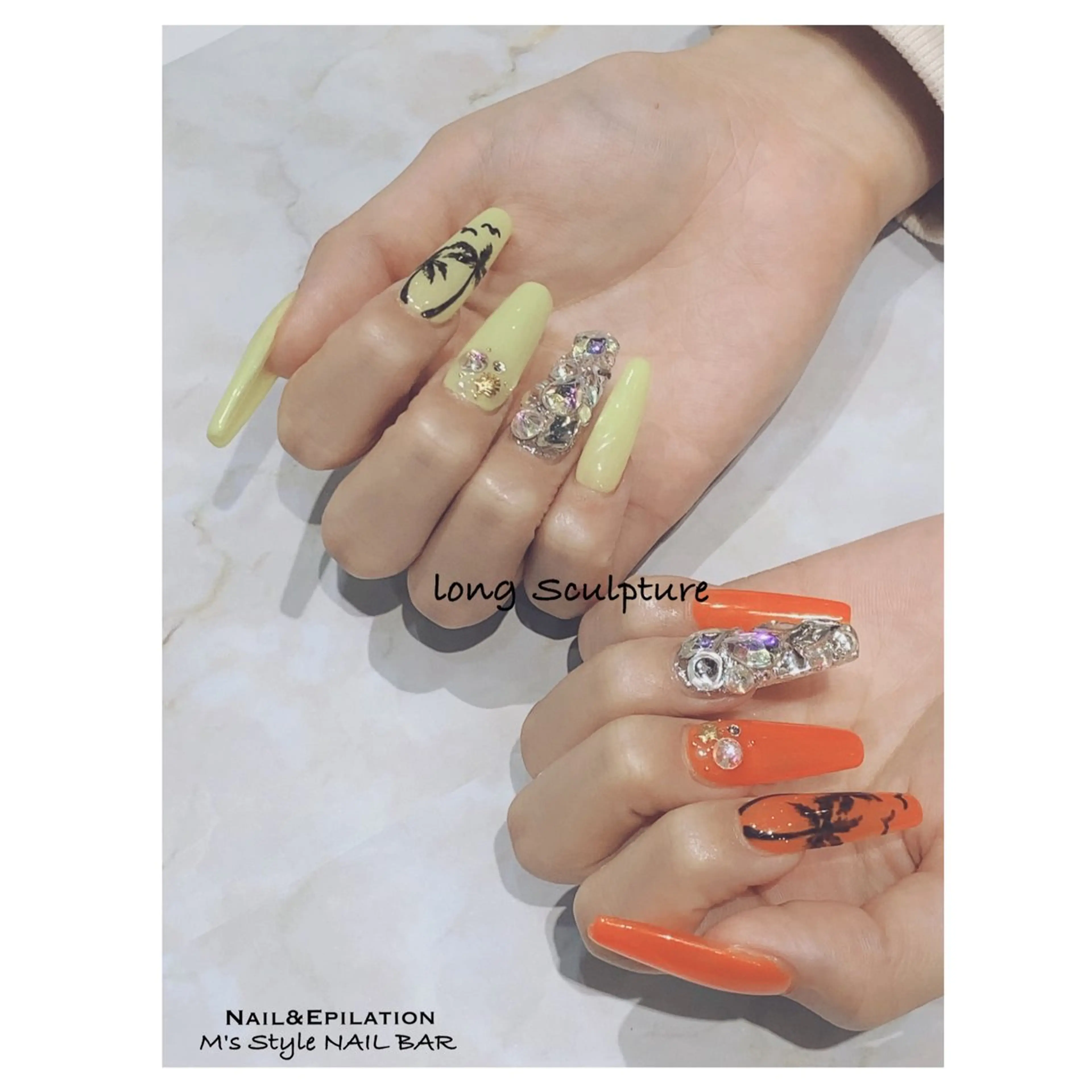 ネイル アートネイル 成人式 フットネイル フレンチネイル ジェルネイル ハンドネイル M's Style NAIL BARのエステ・リラクイメージ