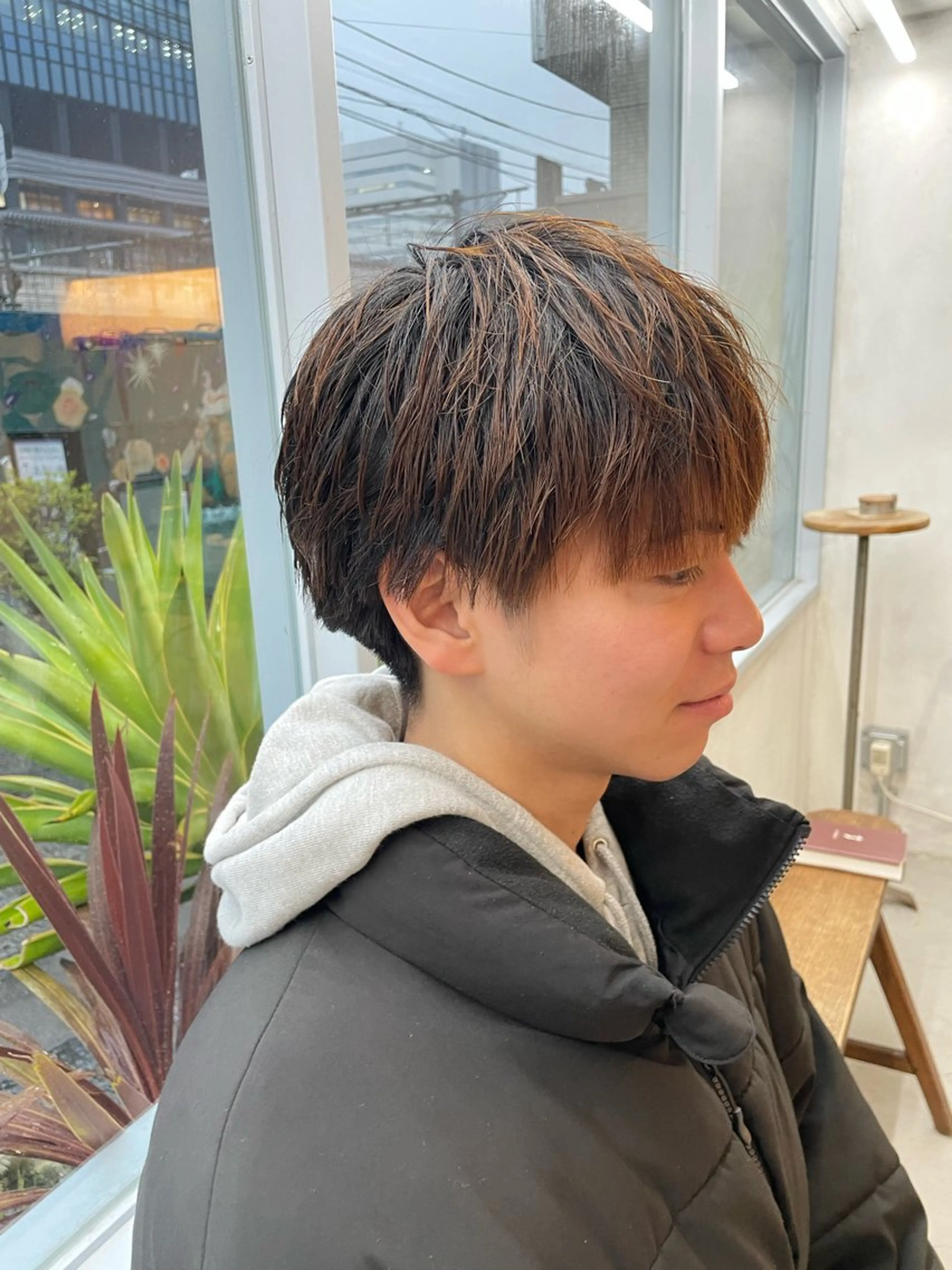 メンズカット＋眉カットの写真