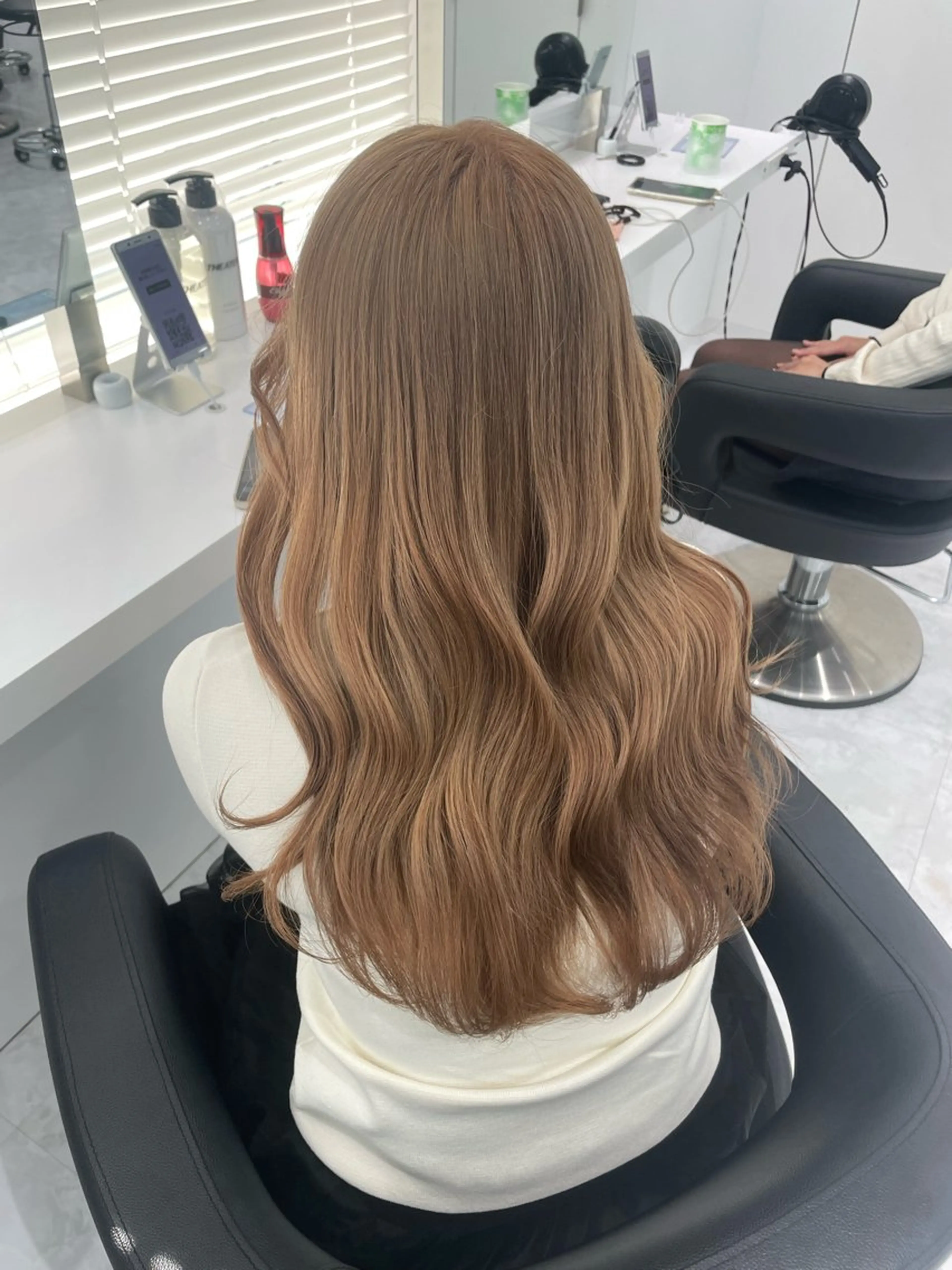 セミロング カラー ヘアカラー トリートメント 艶髪グレージュ特化/ CHIKARAのヘアスタイル