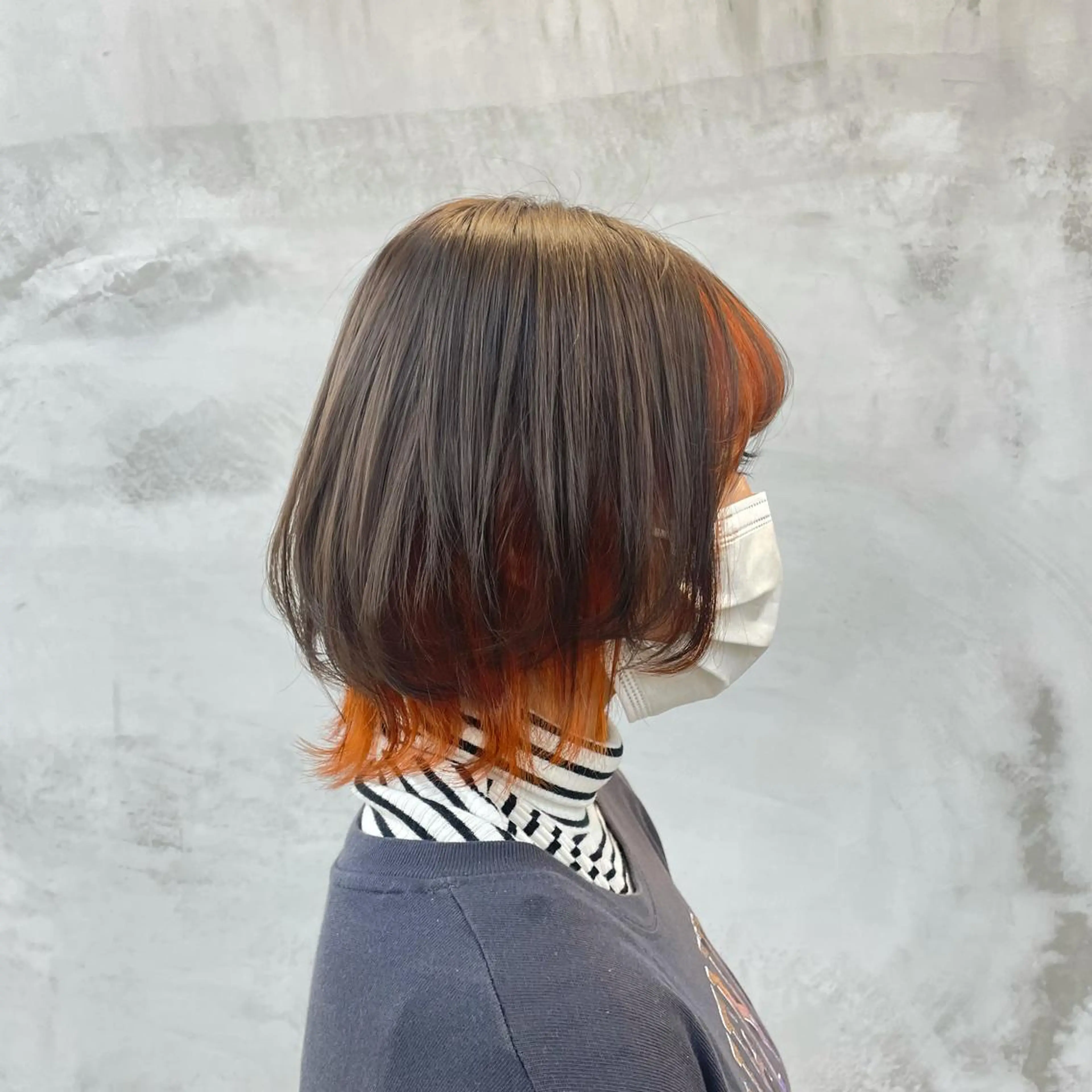 ミディアム 🫧艶髪/ブリーチ 🐳honami🫧のヘアスタイル