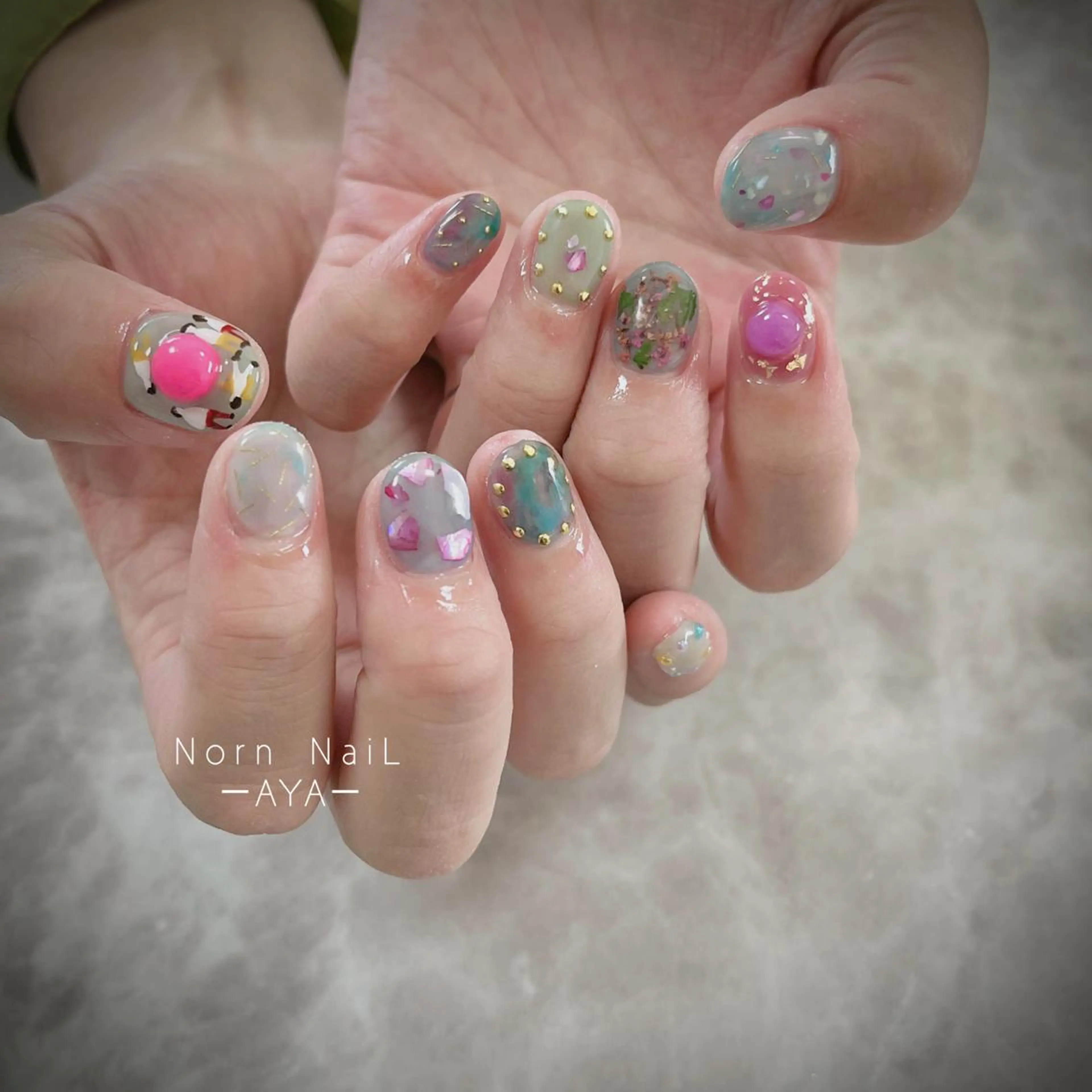 ネイル U Ayaのネイルデザイン