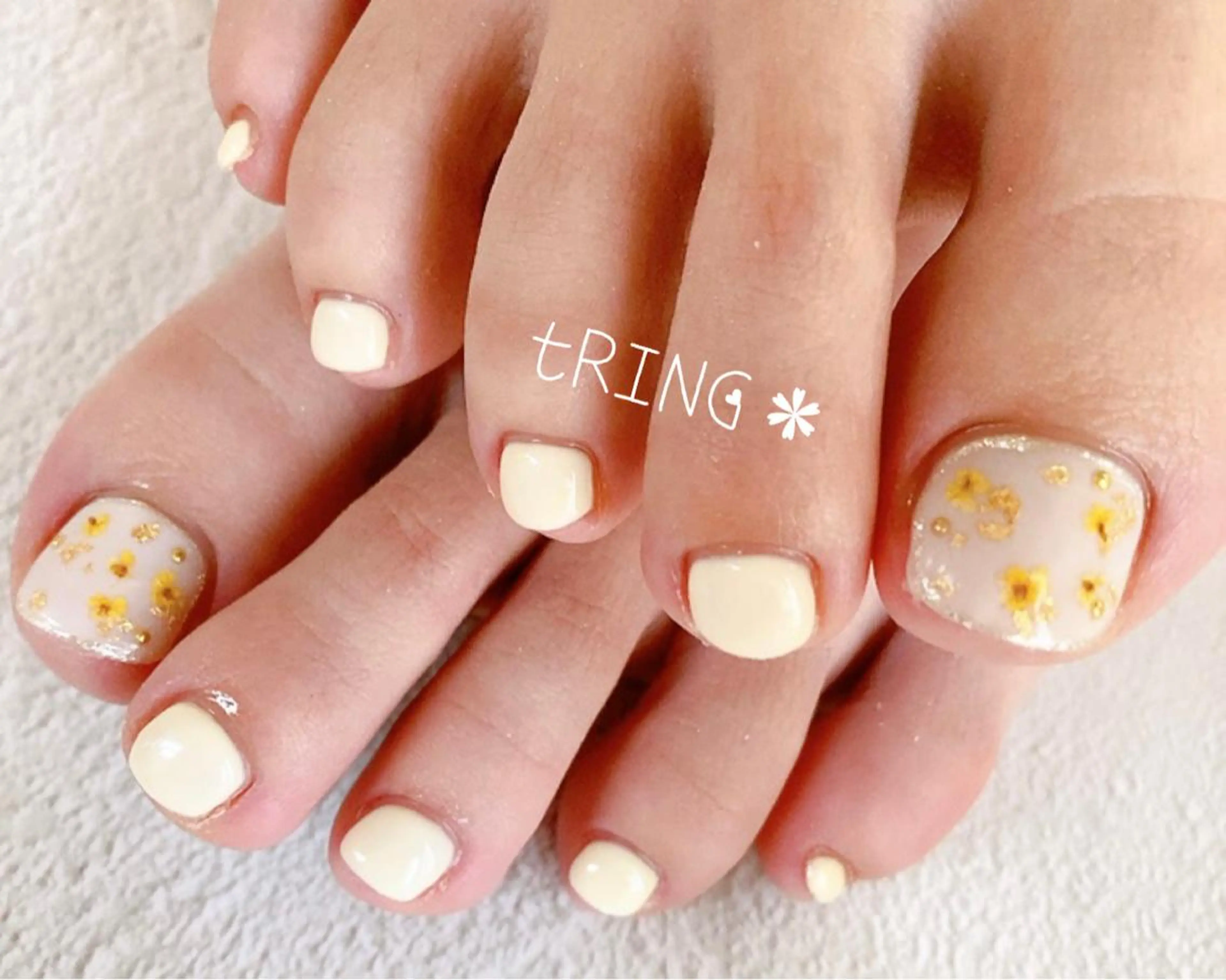 ネイル フットネイル tRING* しいの木台のネイルデザイン