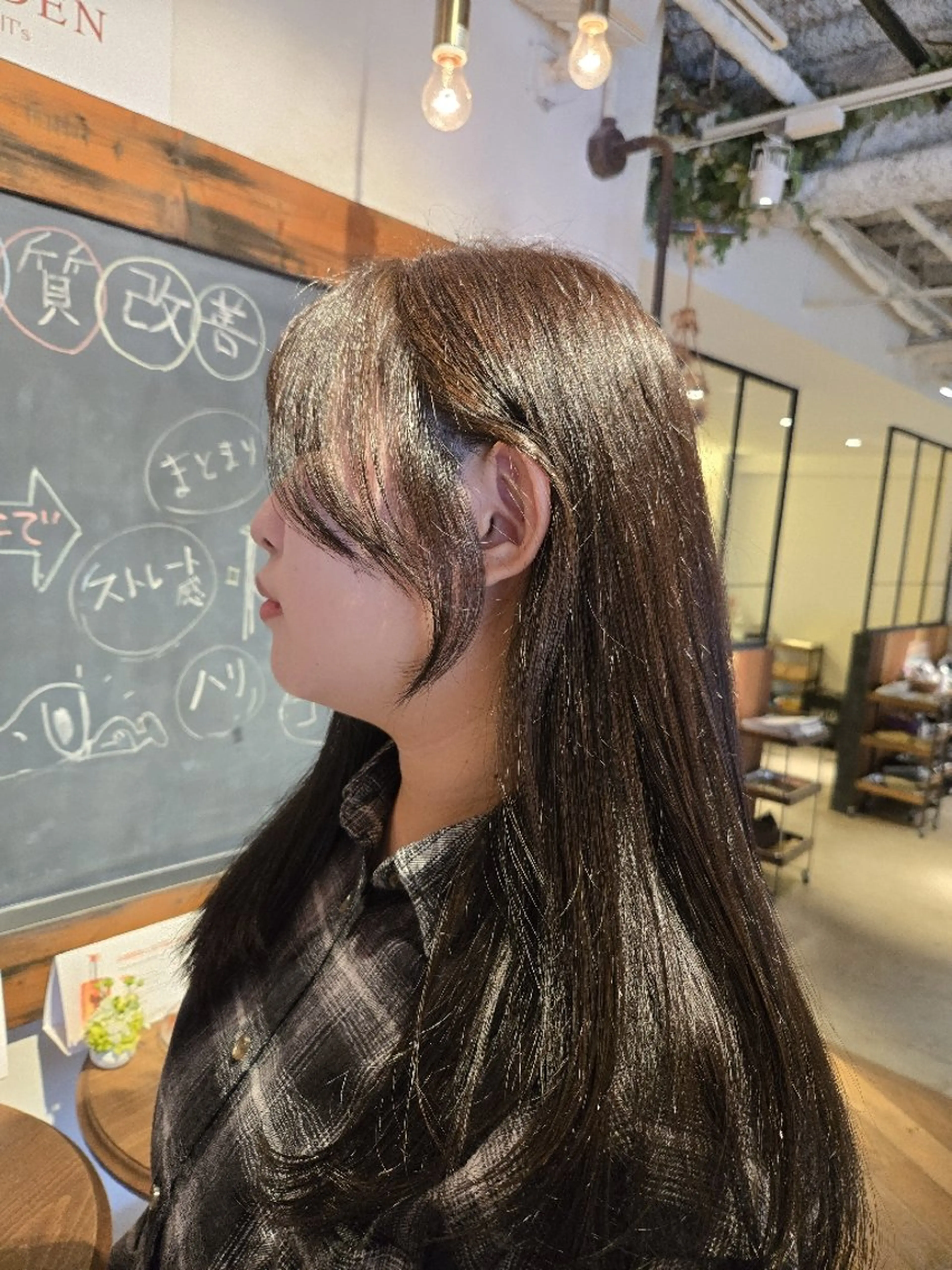 ロング カット ヘアカラー IT’s所属・韓国好き🇰🇷 美容師MIKUのヘアスタイル