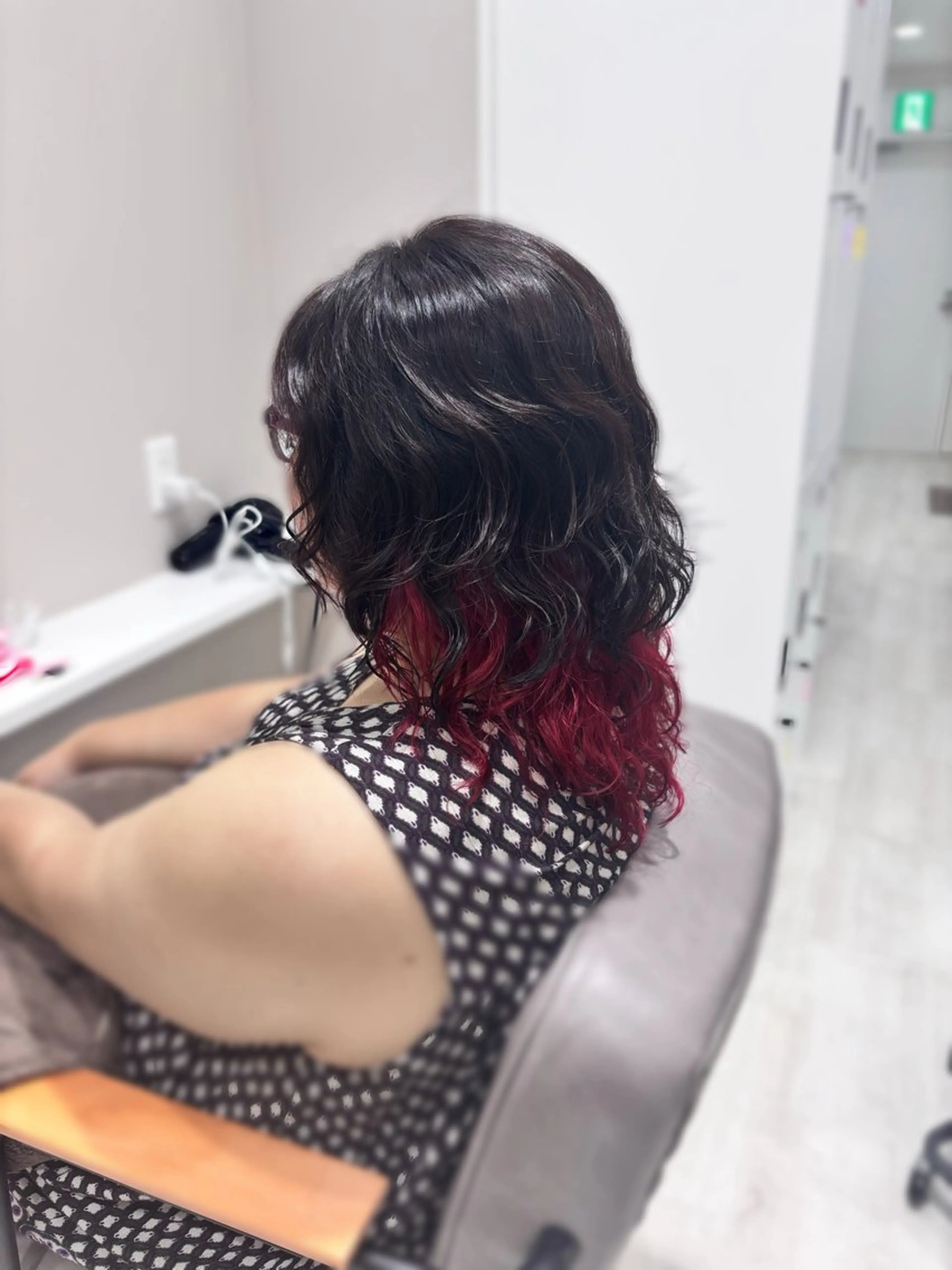 ミディアム ヘアカラー 🌿髪質改善/レイヤ ー🌿ひかるんのヘアスタイル