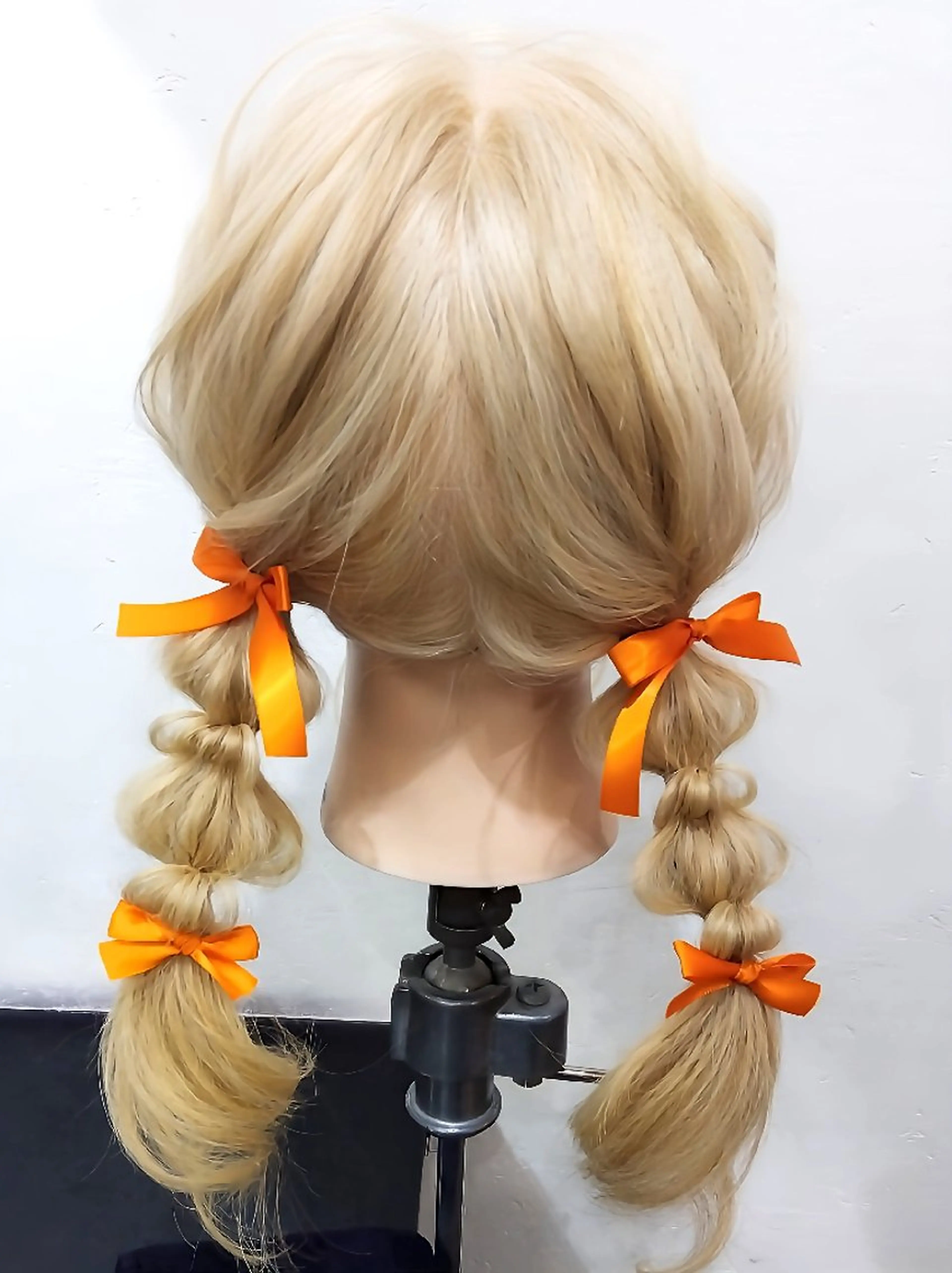 ロング ヘアアレンジ ツインテール 玉ねぎヘアー ヘアセット ヘアセット/中洲 Akaneのヘアスタイル