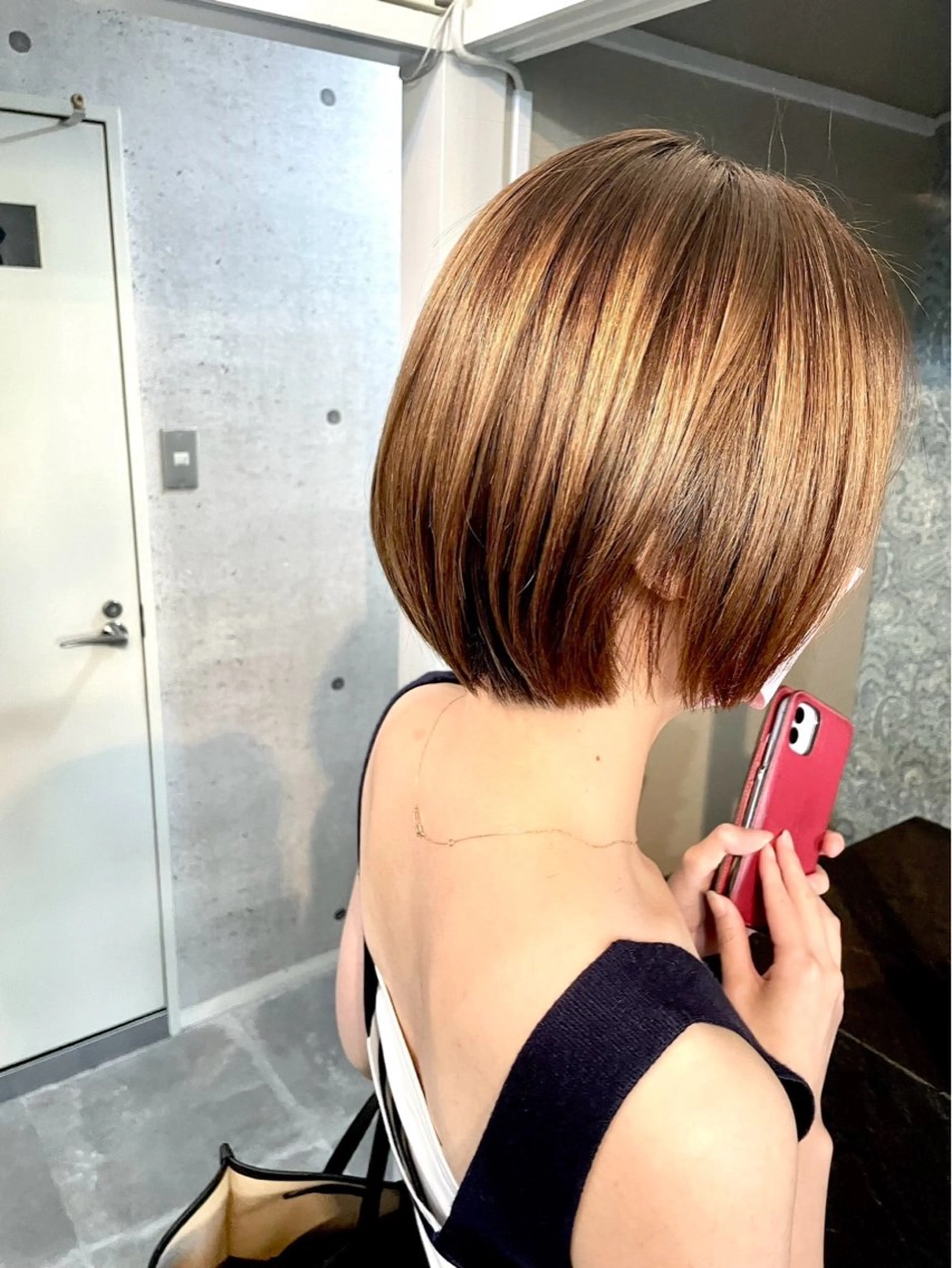 ミディアム Day&Night　本店所属・ボブカット✂︎ 光翼のヘアスタイル