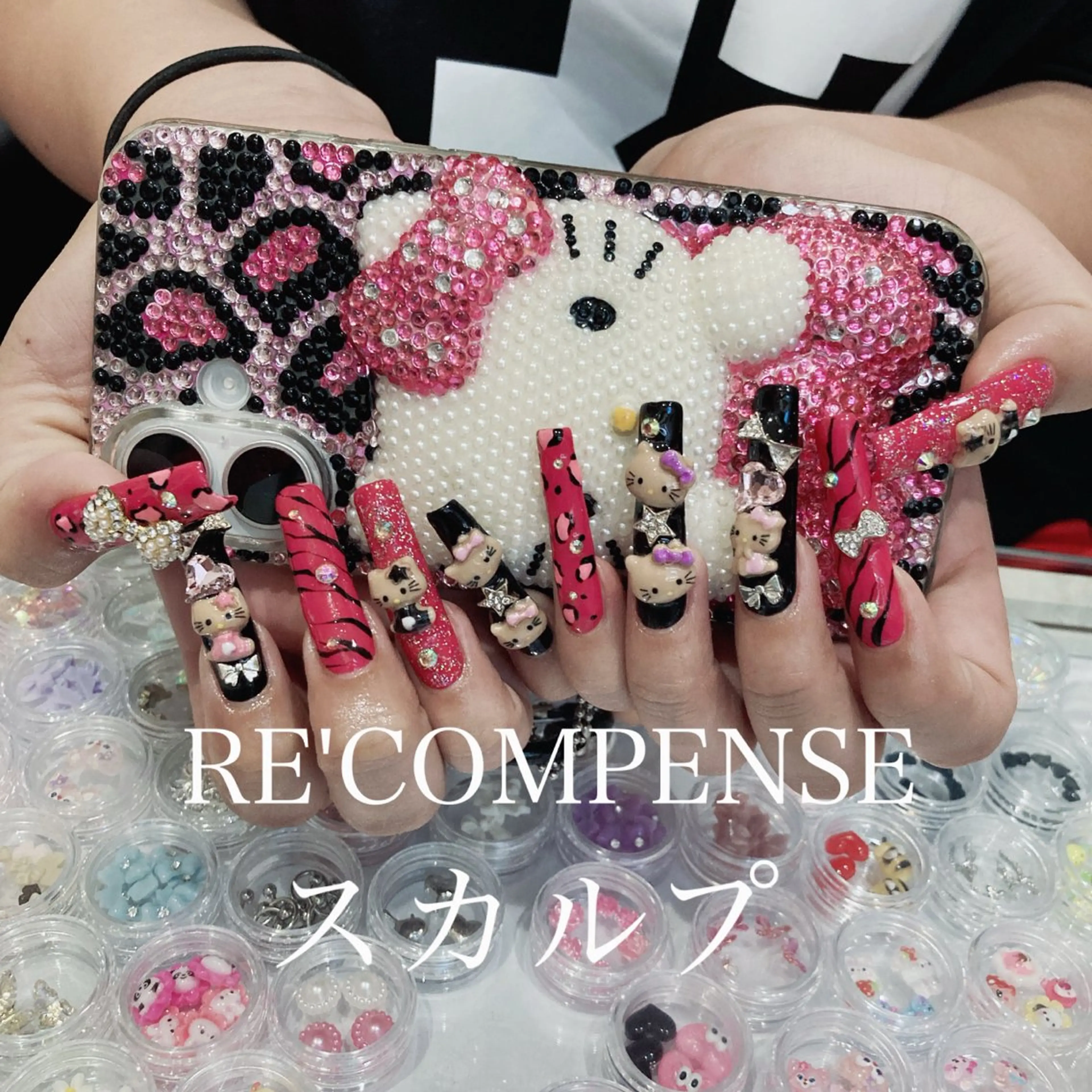 ネイル ハンドネイル RE'COMPENSE所属・れこん ぱんすのネイルデザイン