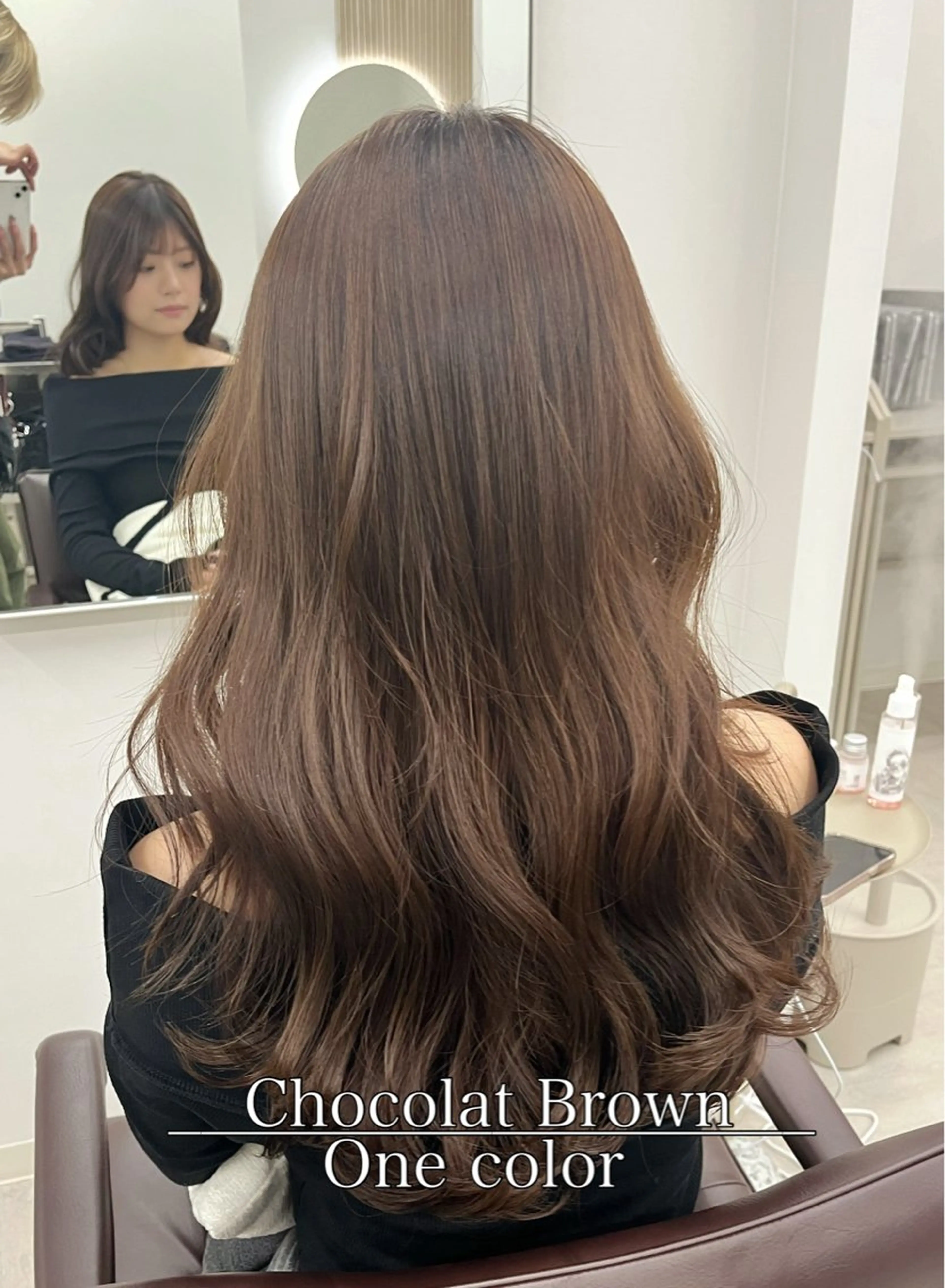 カラー パーマ ヘアアレンジ 透明感カラー カット ヘアカラー トリートメント ヘッドスパ ヘアセット ®️レイヤー/透明感 カラー/星野六三四のヘアスタイル