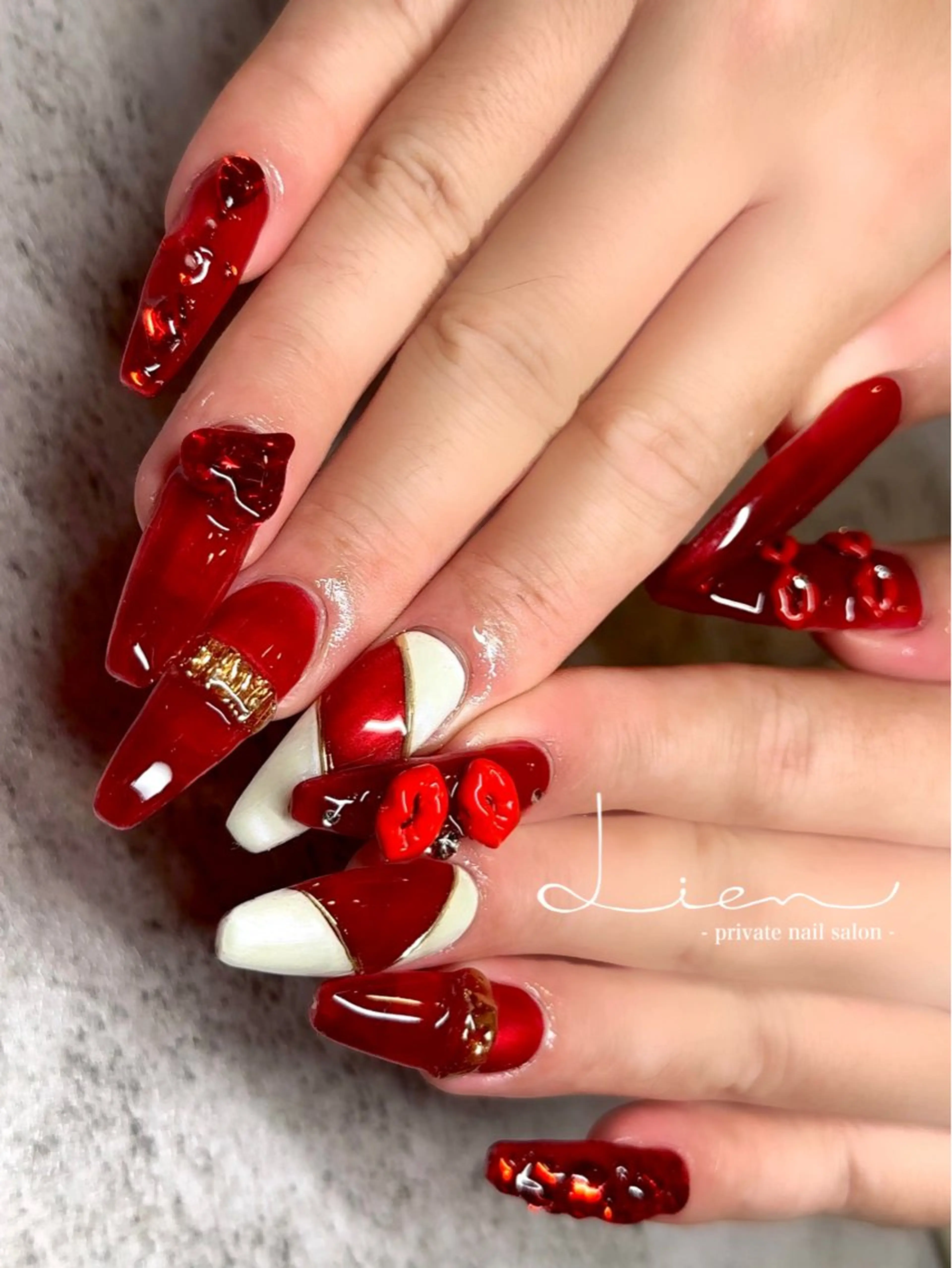 ネイル ハンドネイル Lien 【リアン】北堀江のネイルデザイン