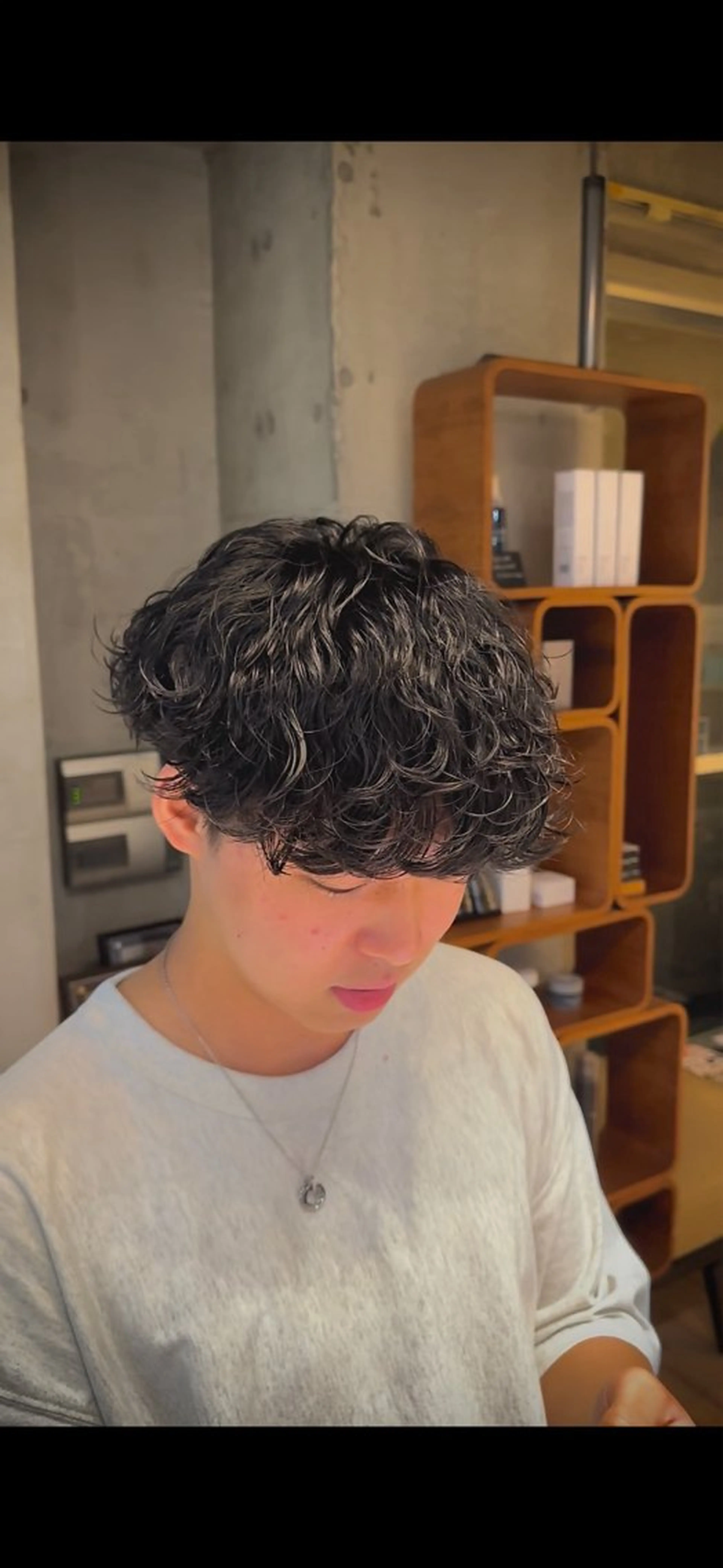 パーマ fifthパーマ特化 ユウリのヘアスタイル