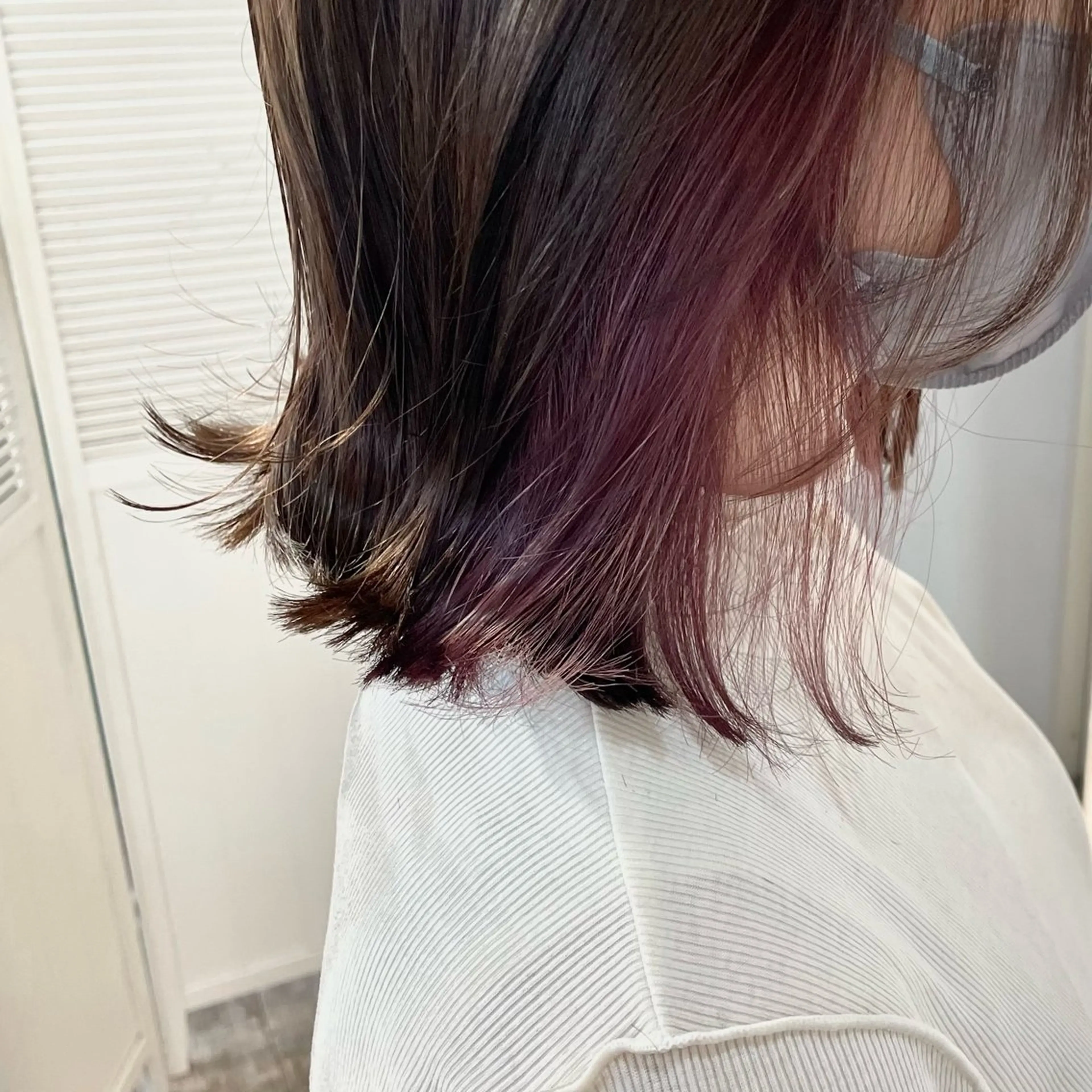 カラー かとう はるかのヘアスタイル