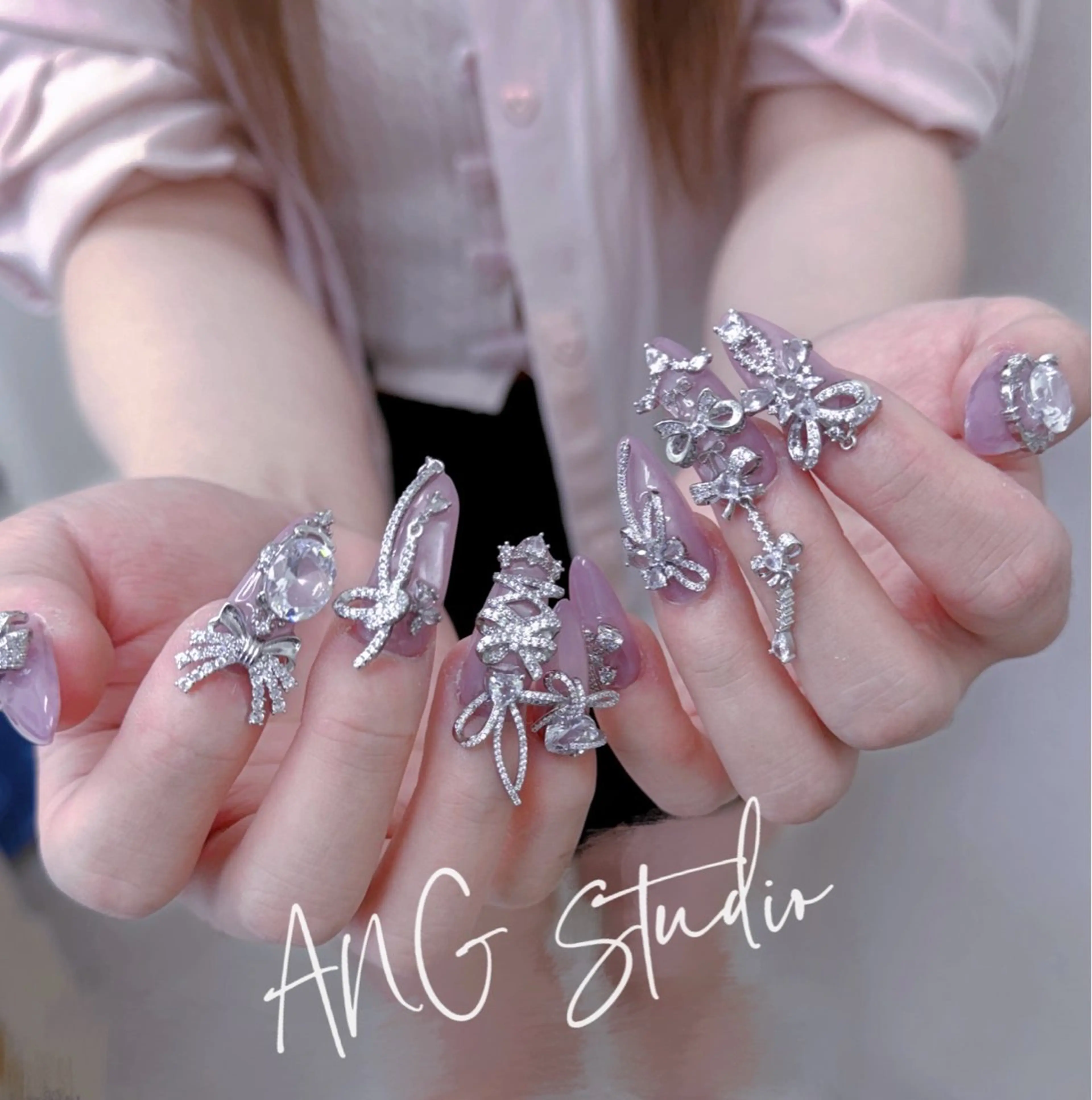 ネイル ハンドネイル ハンドケア ANG Studioのネイルデザイン