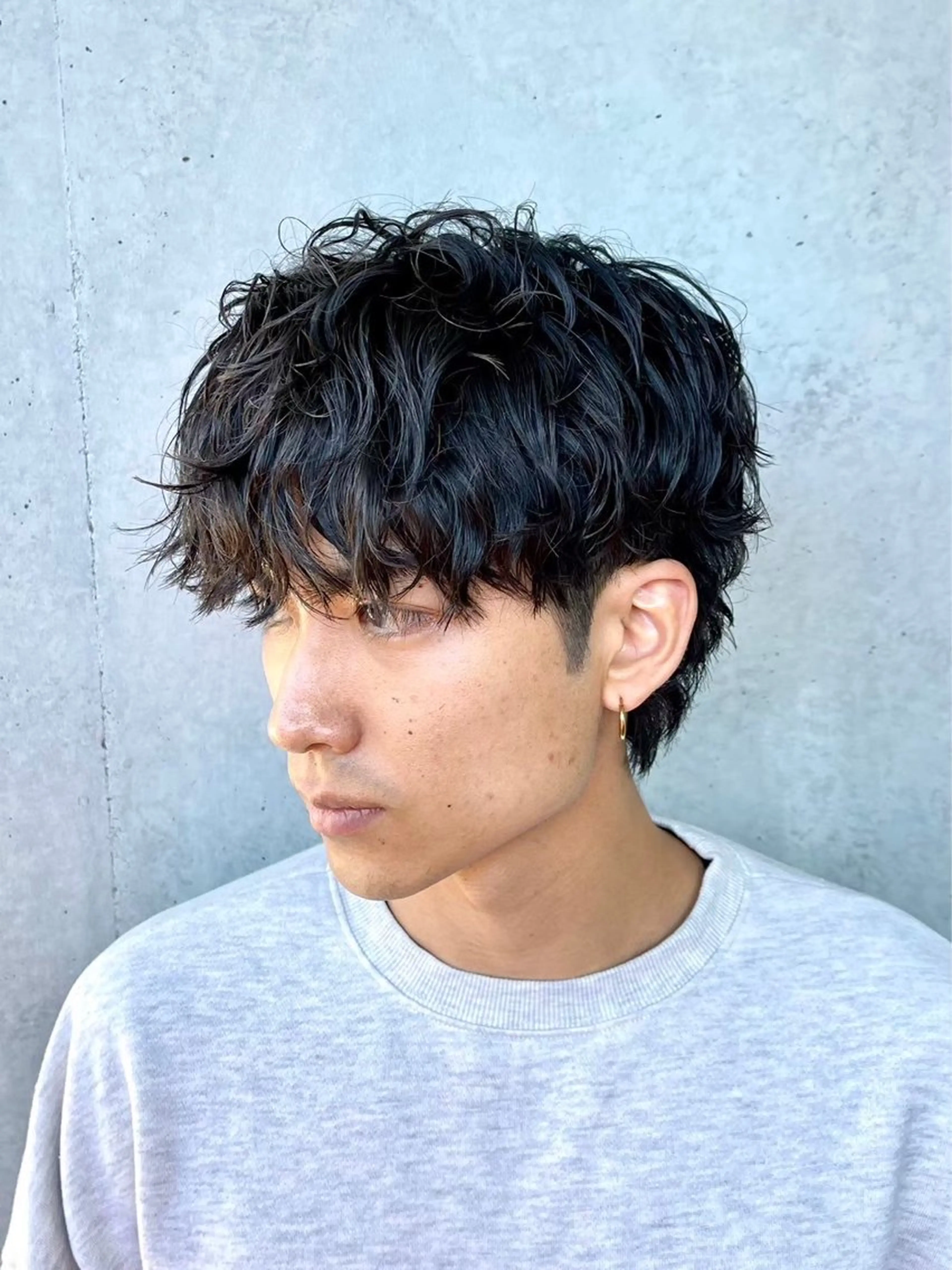 メンズ 曲がる縮毛矯正 メンズ特化/鈴木美璃のヘアスタイル