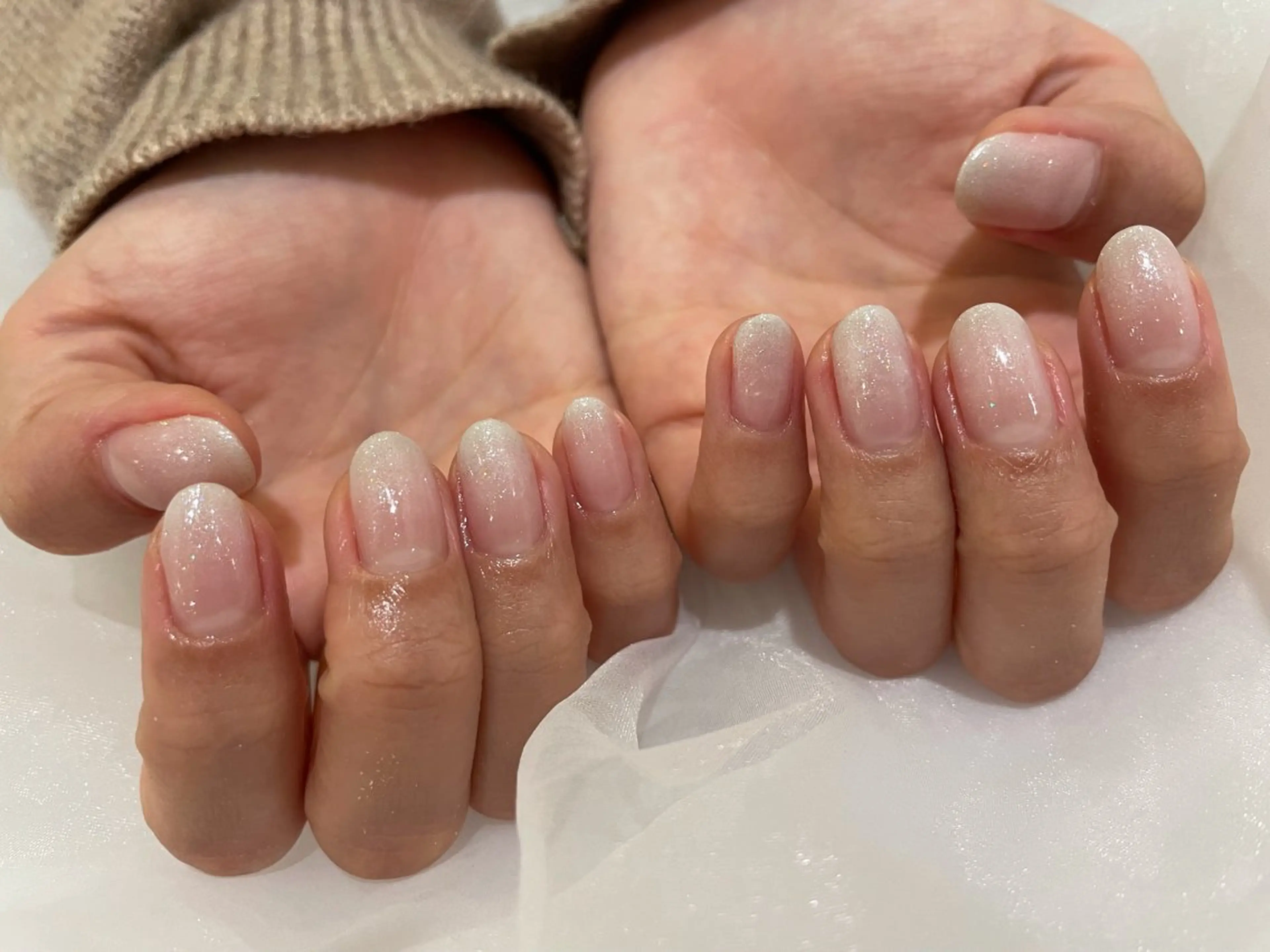 オフあり　カラーグラデーションの写真