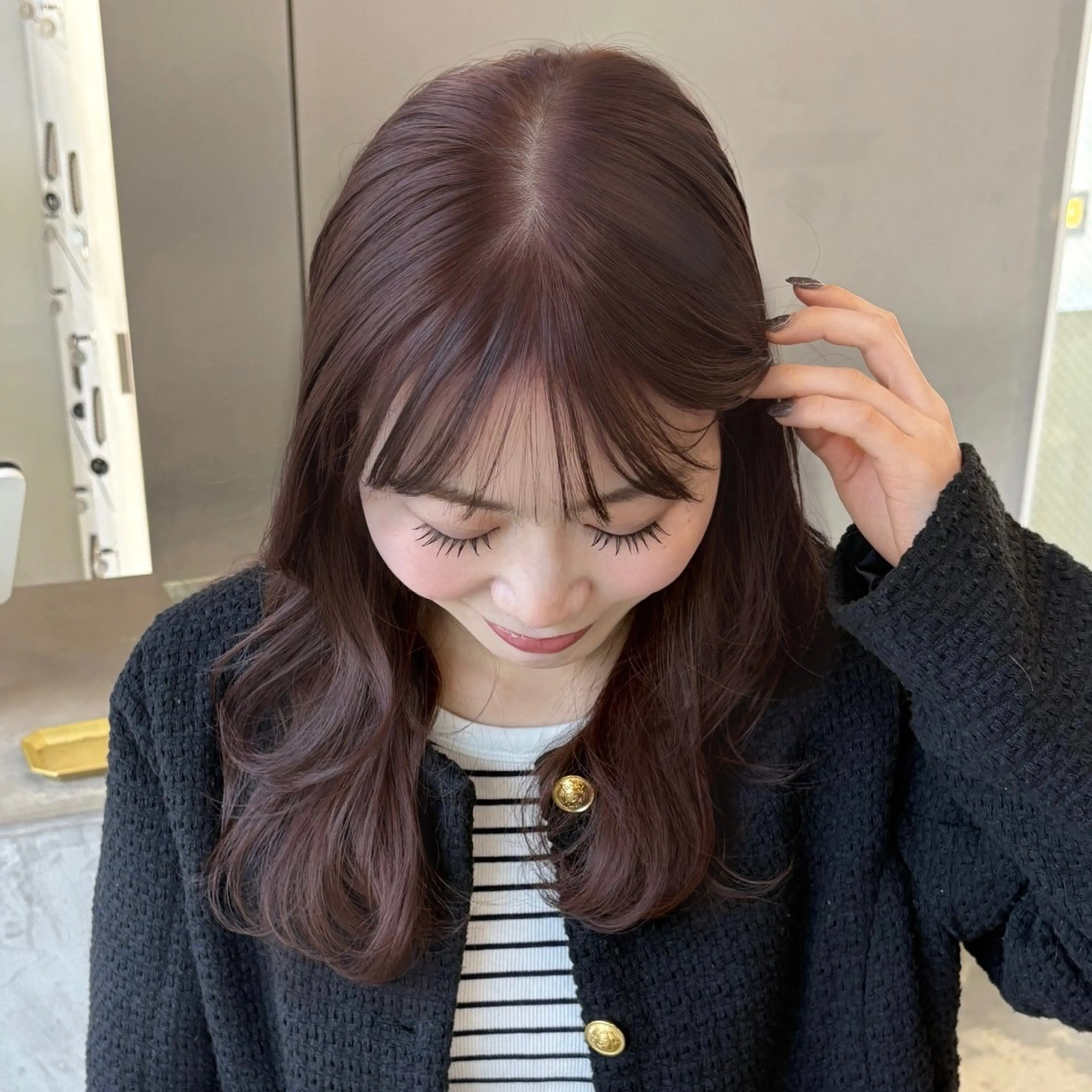 ロング カラー Henrietta  自由が丘所属・ベージュ/ブリーチ無 し/透明感/yukiのヘアスタイル