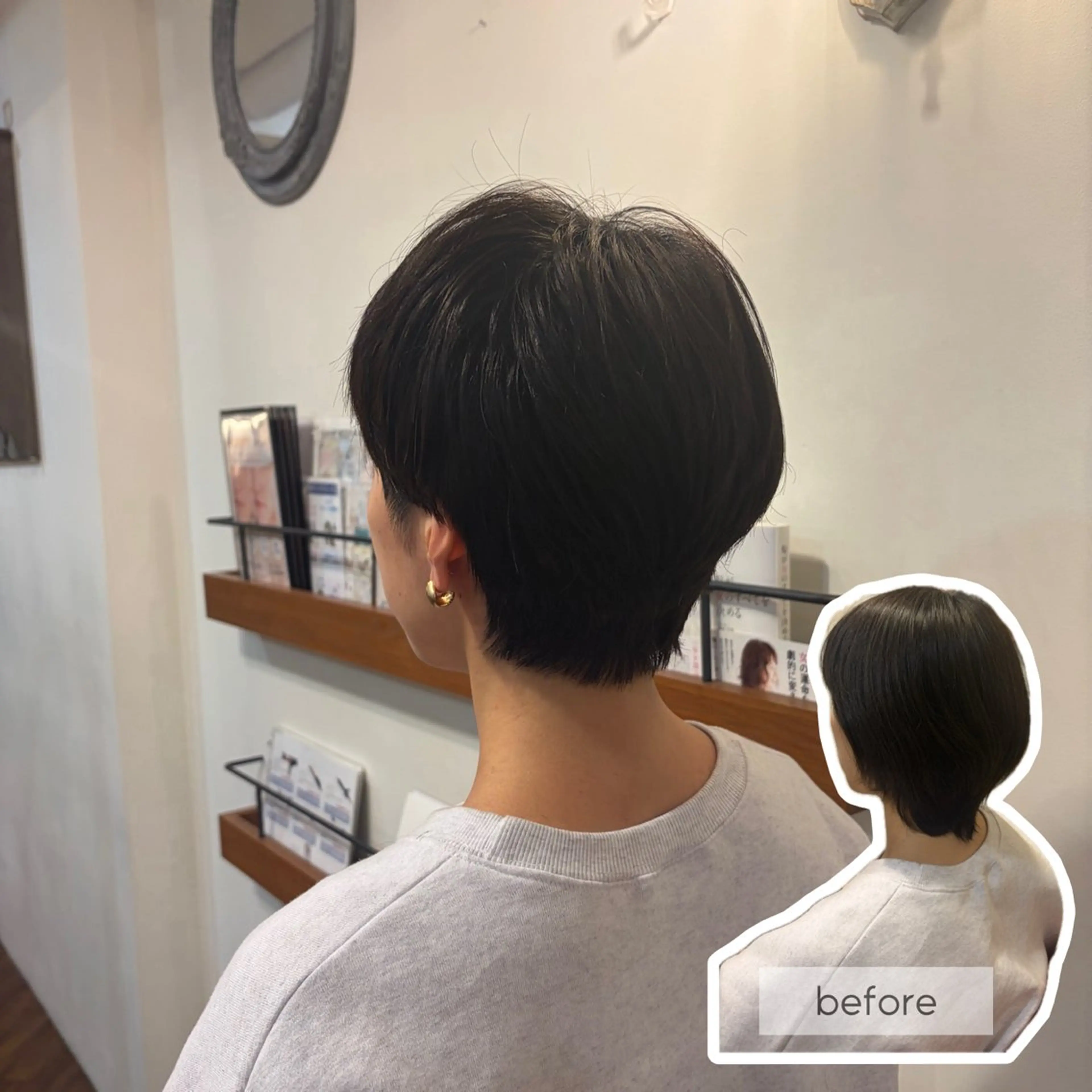 ショート 三浦 美沙希🐩🩶 / 自由が丘のヘアスタイル