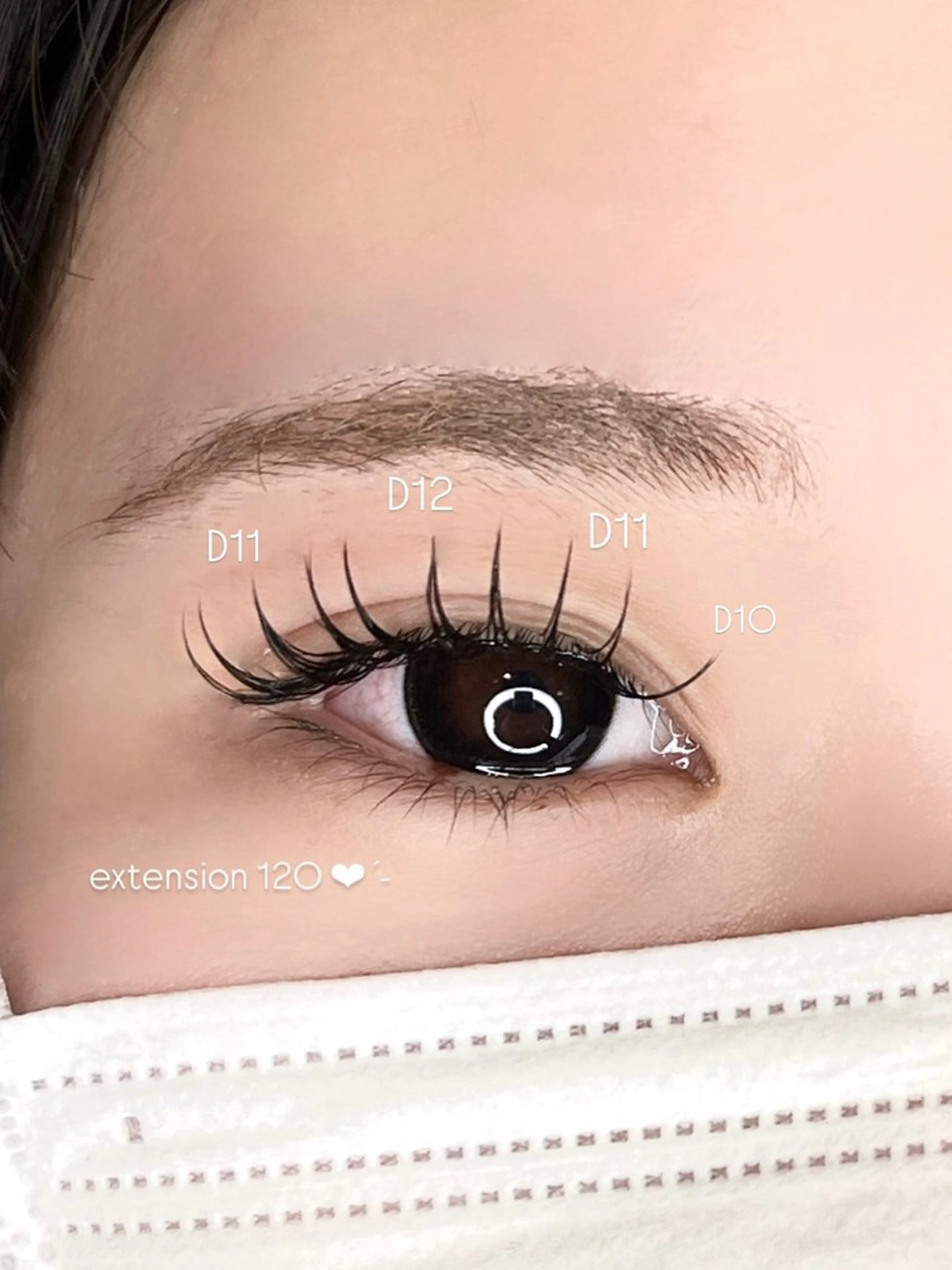 マツエク・マツパ ハロウ所属・ハロウ/ momoka🤍のマツエク・マツパデザイン