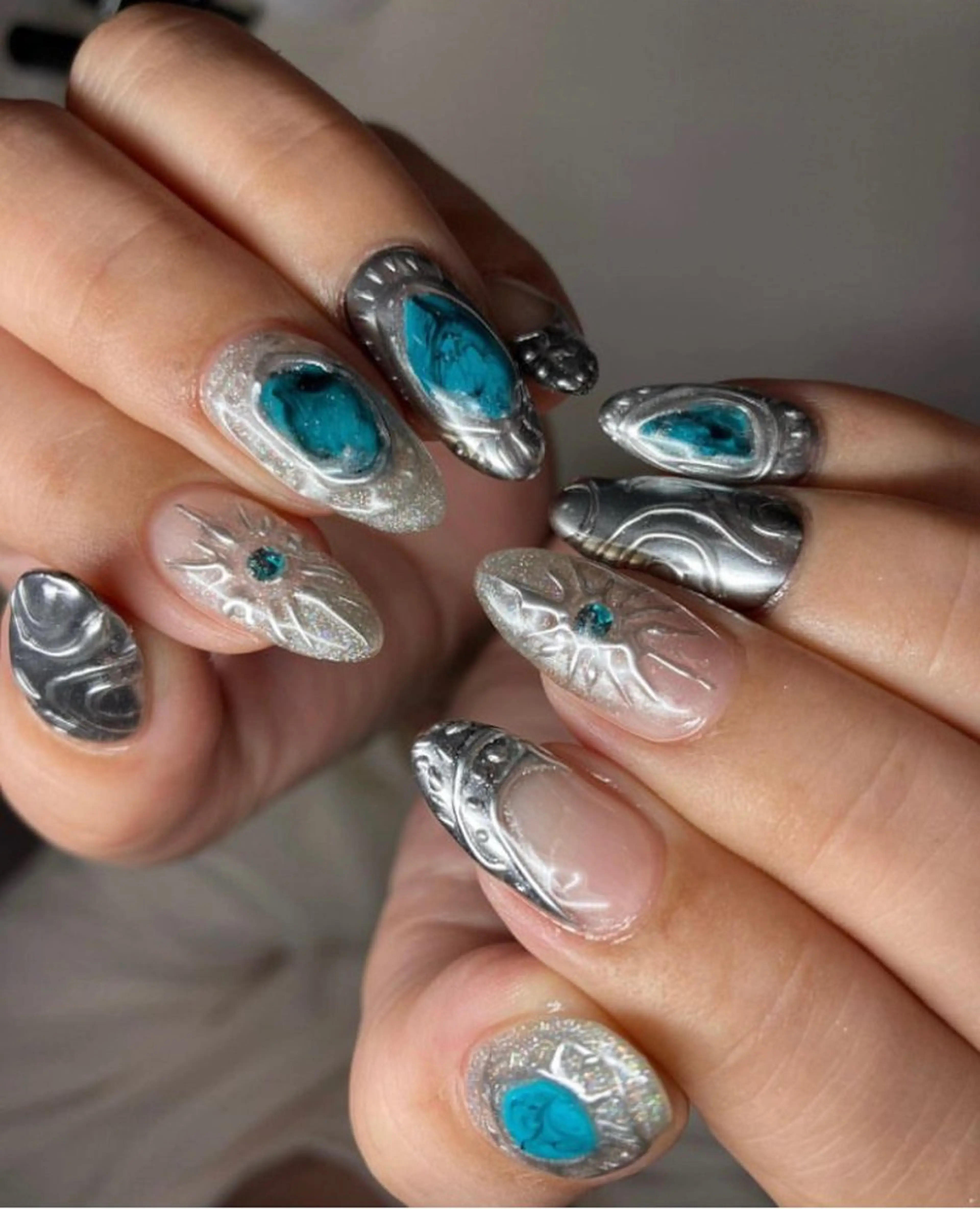 ネイル アートネイル 持ち込み LUNON北浦和店 ルノンキタウラワテンのネイルデザイン