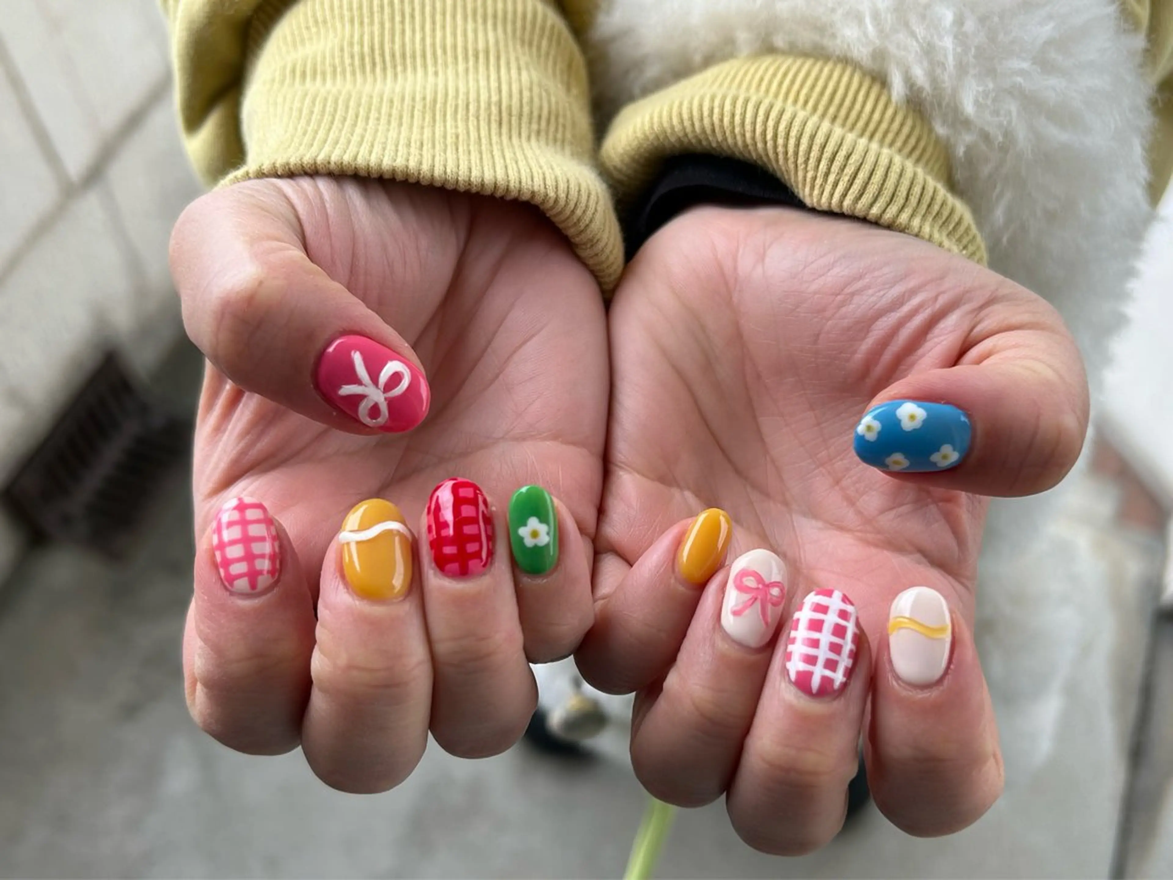 ネイル ハンドネイル ArcoIris所属・Arco Iris 告瑠莉のネイルデザイン