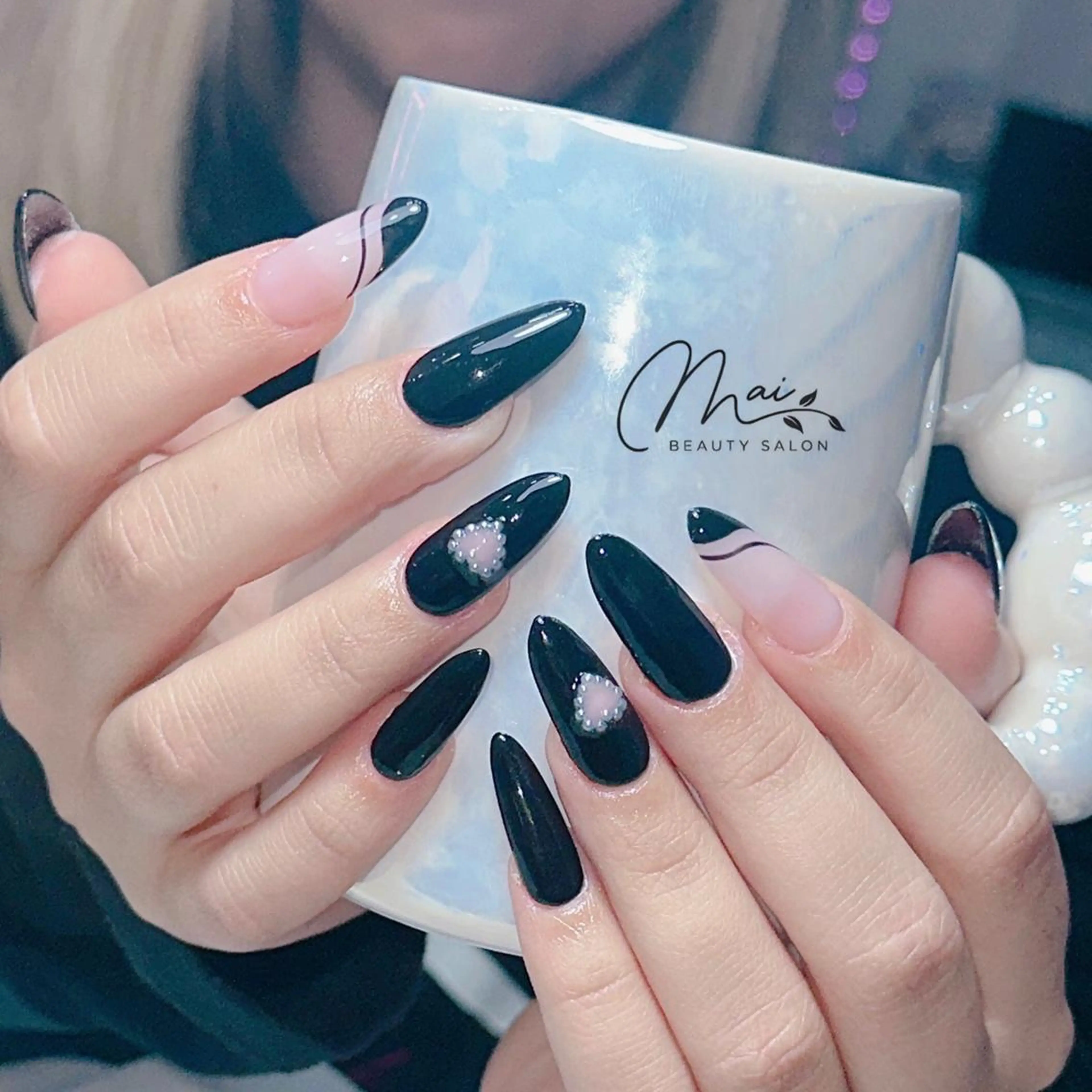 ネイル ジェルネイル パラジェル ワンホンネイル MaiBeauty HaNaのネイルデザイン