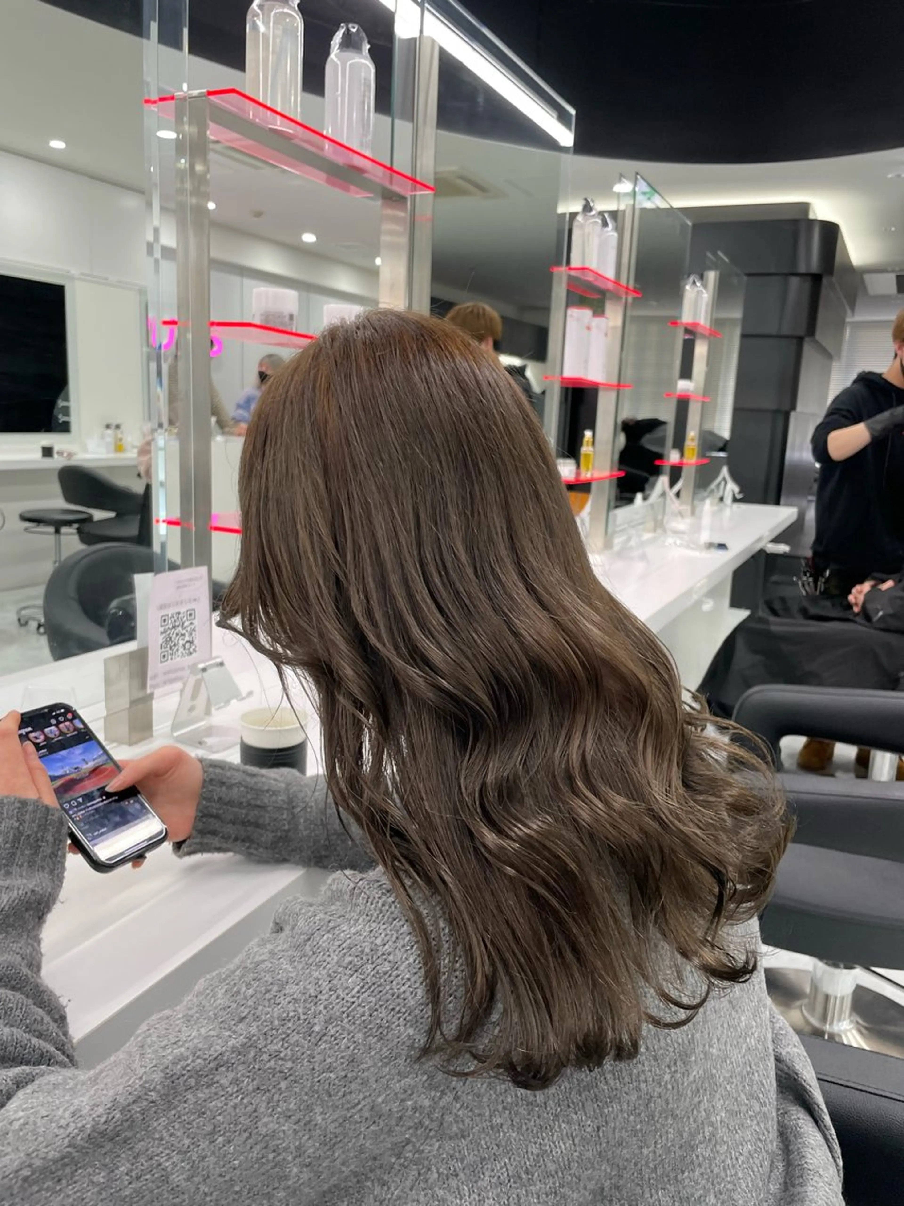 ロング 💍大人デザイン /ハイトーン♡リクトのヘアスタイル