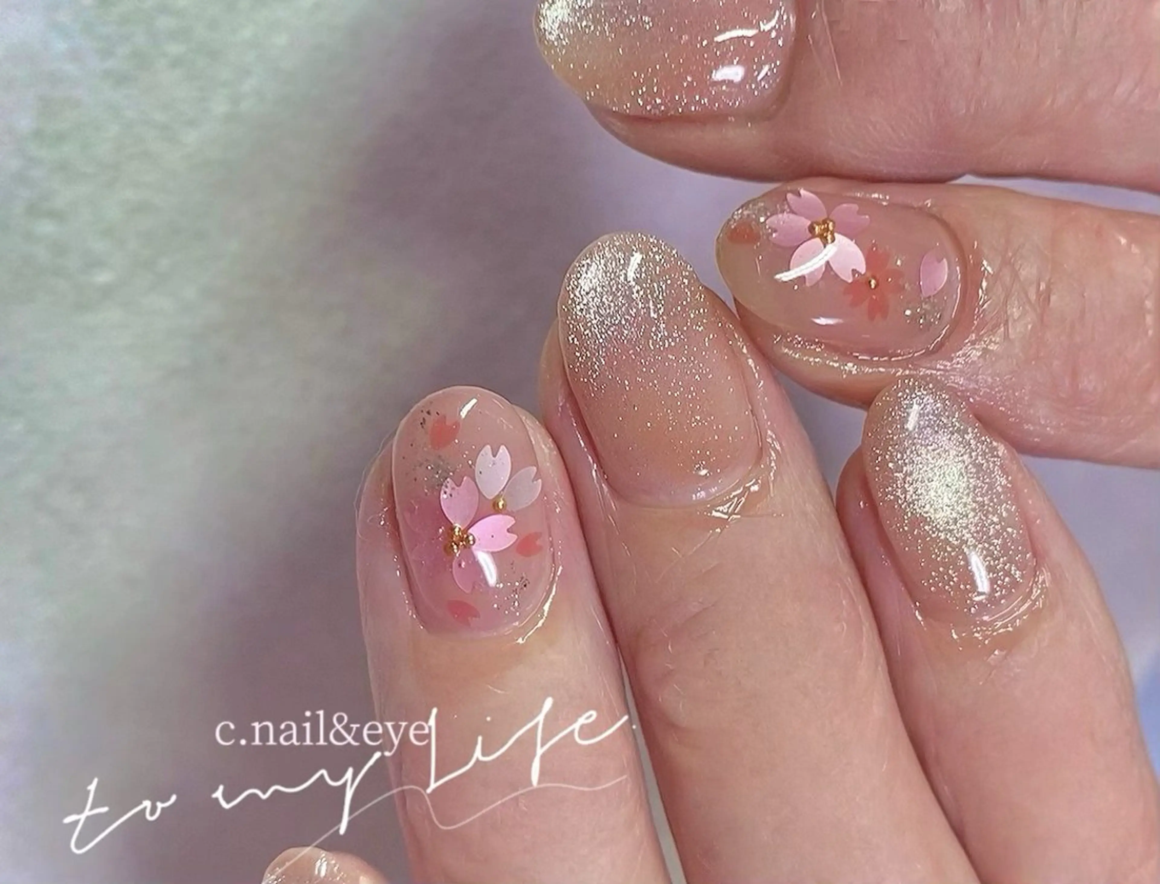 ネイル ハンドネイル C.Nail &Eye筑紫駅のネイルデザイン