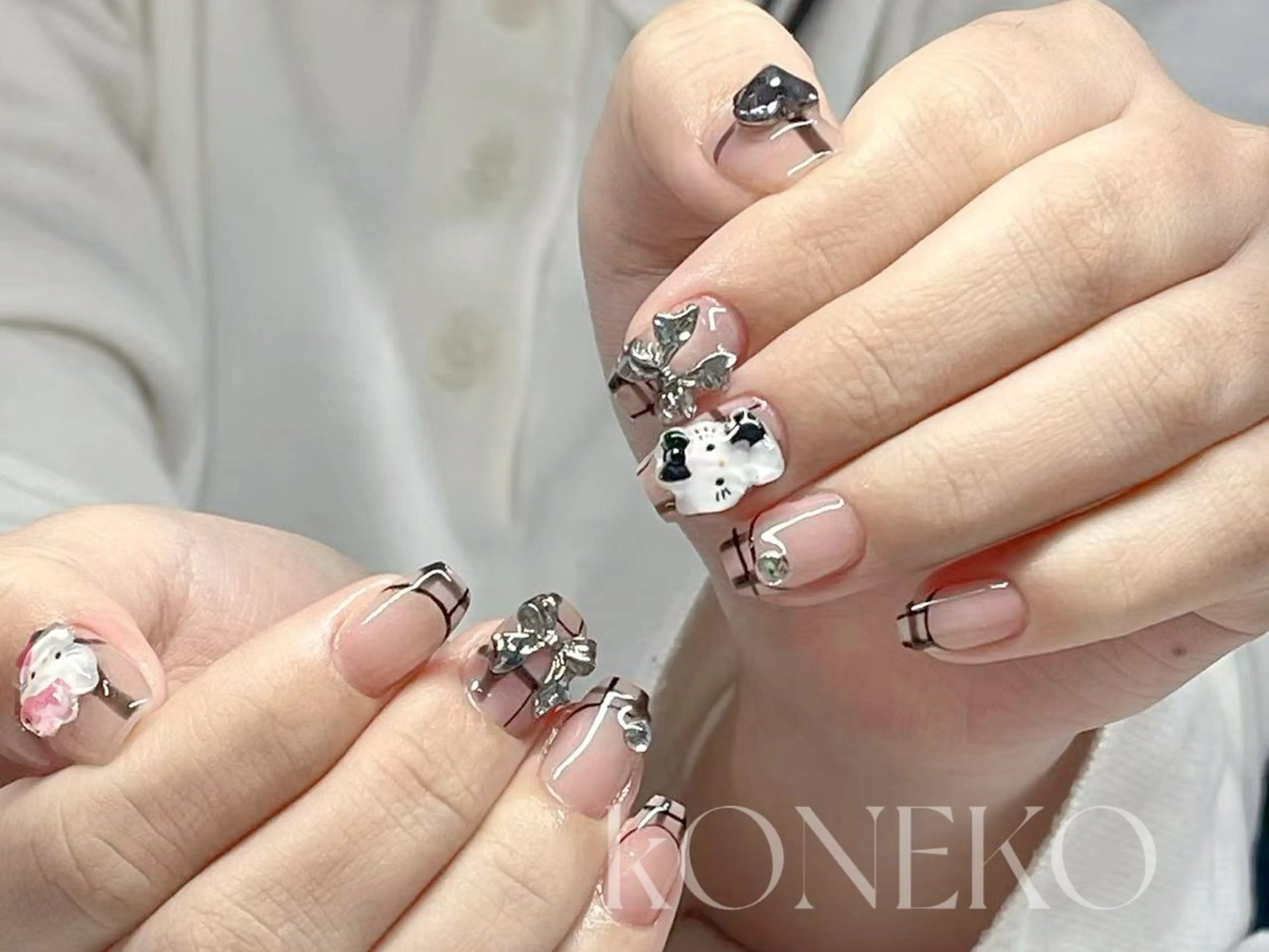 ネイル ハンドネイル コネコ ネイルサロンのネイルデザイン