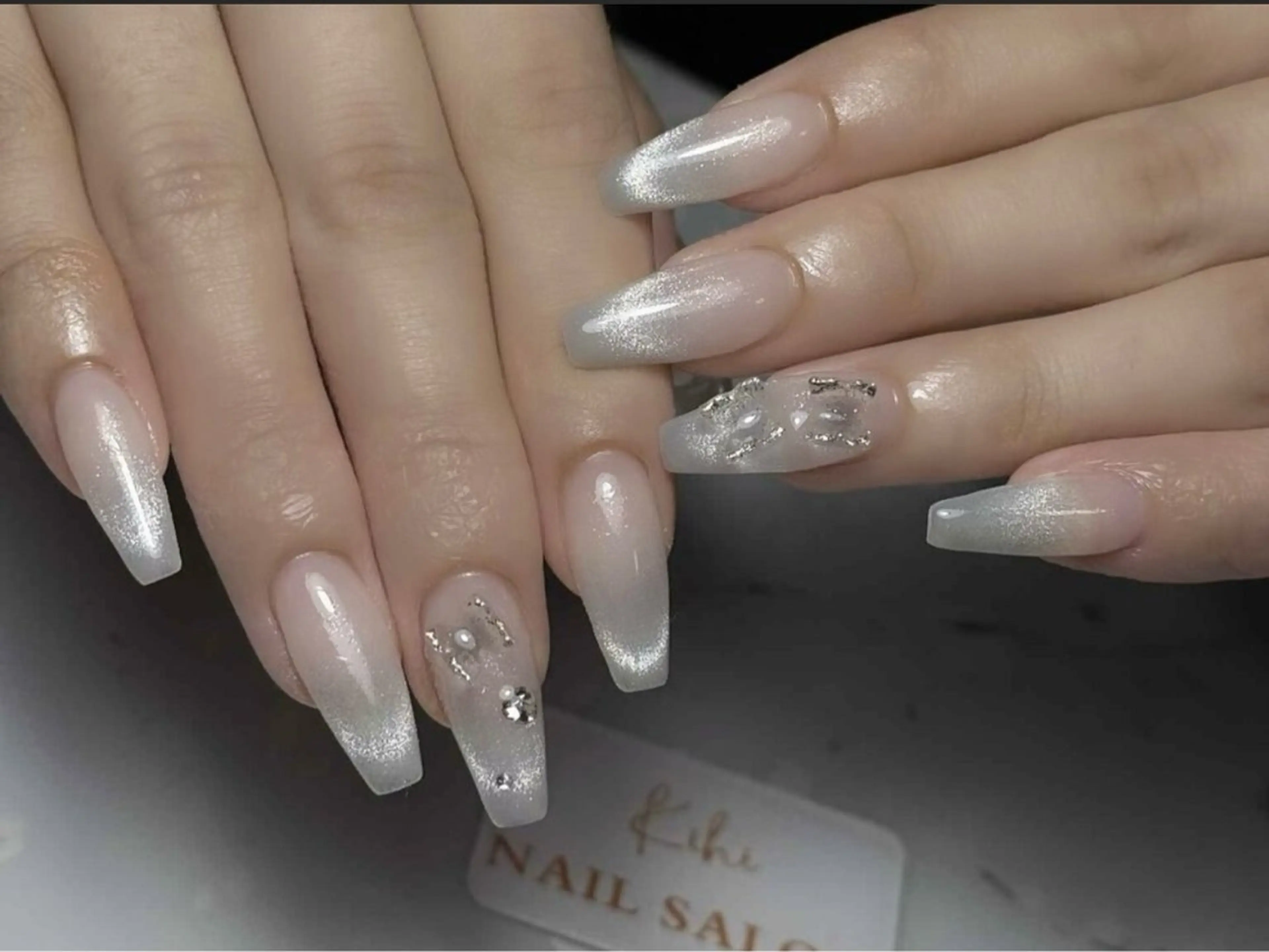 ネイル アートネイル フレンチネイル ジェルネイル グラデーション 韓国ネイル Nail Salon kihi大塚店のネイルデザイン