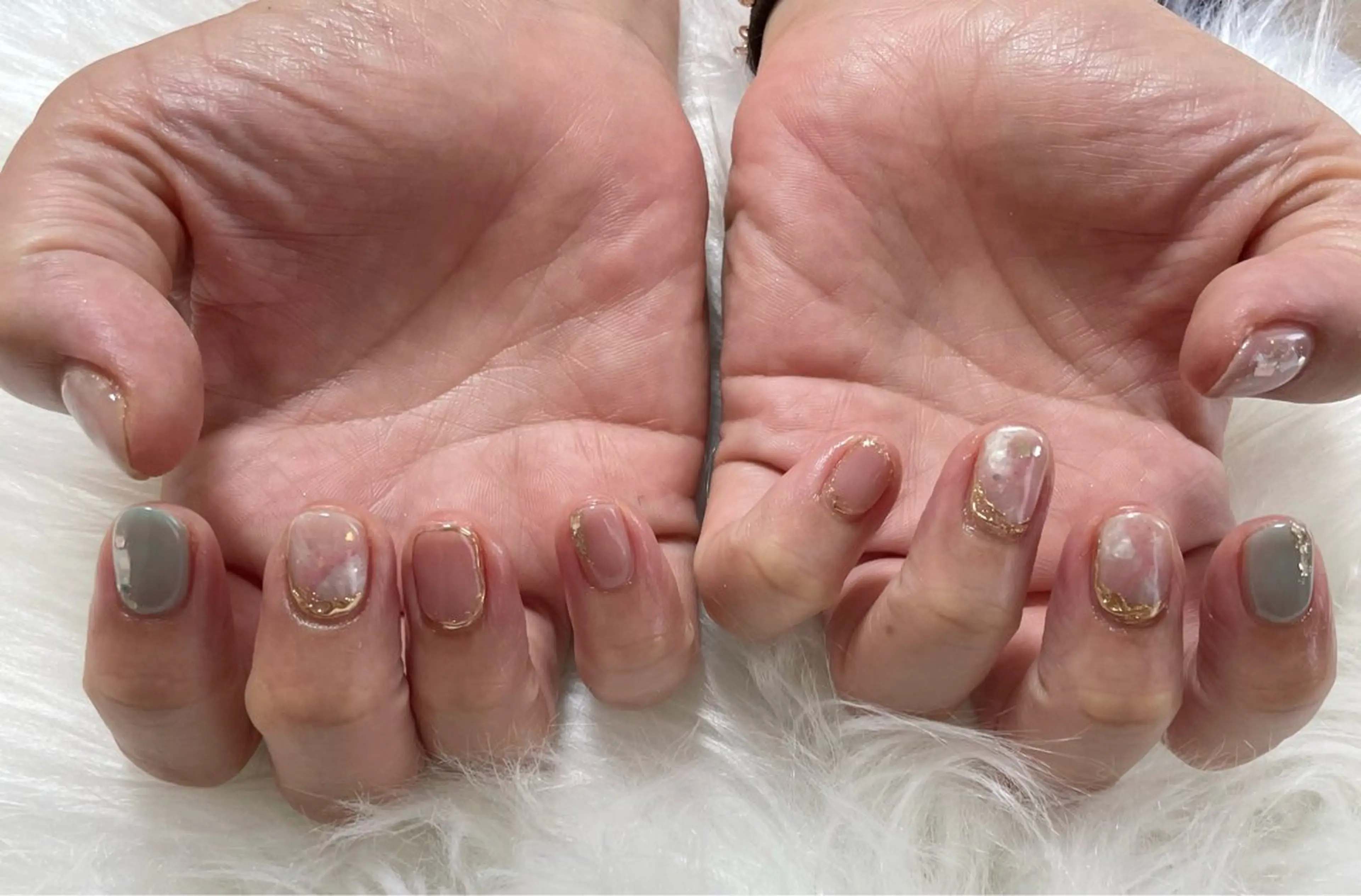 ネイル ハンドネイル nail salon HIRUKANAのネイルデザイン