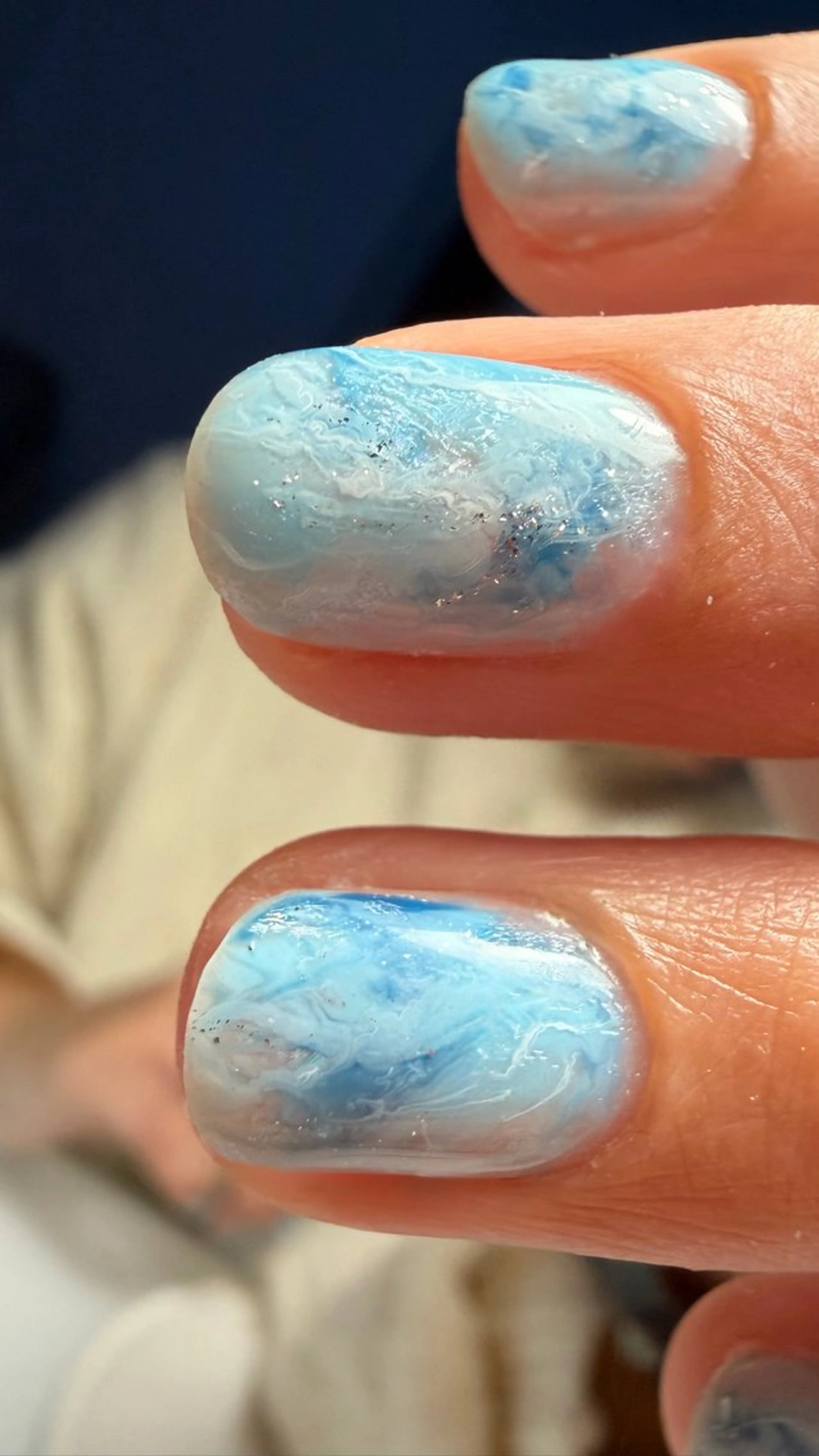 ネイル 大理石ネイル(マーブル) ハンドネイル 青木 みあの眉毛・アイブロウイメージ