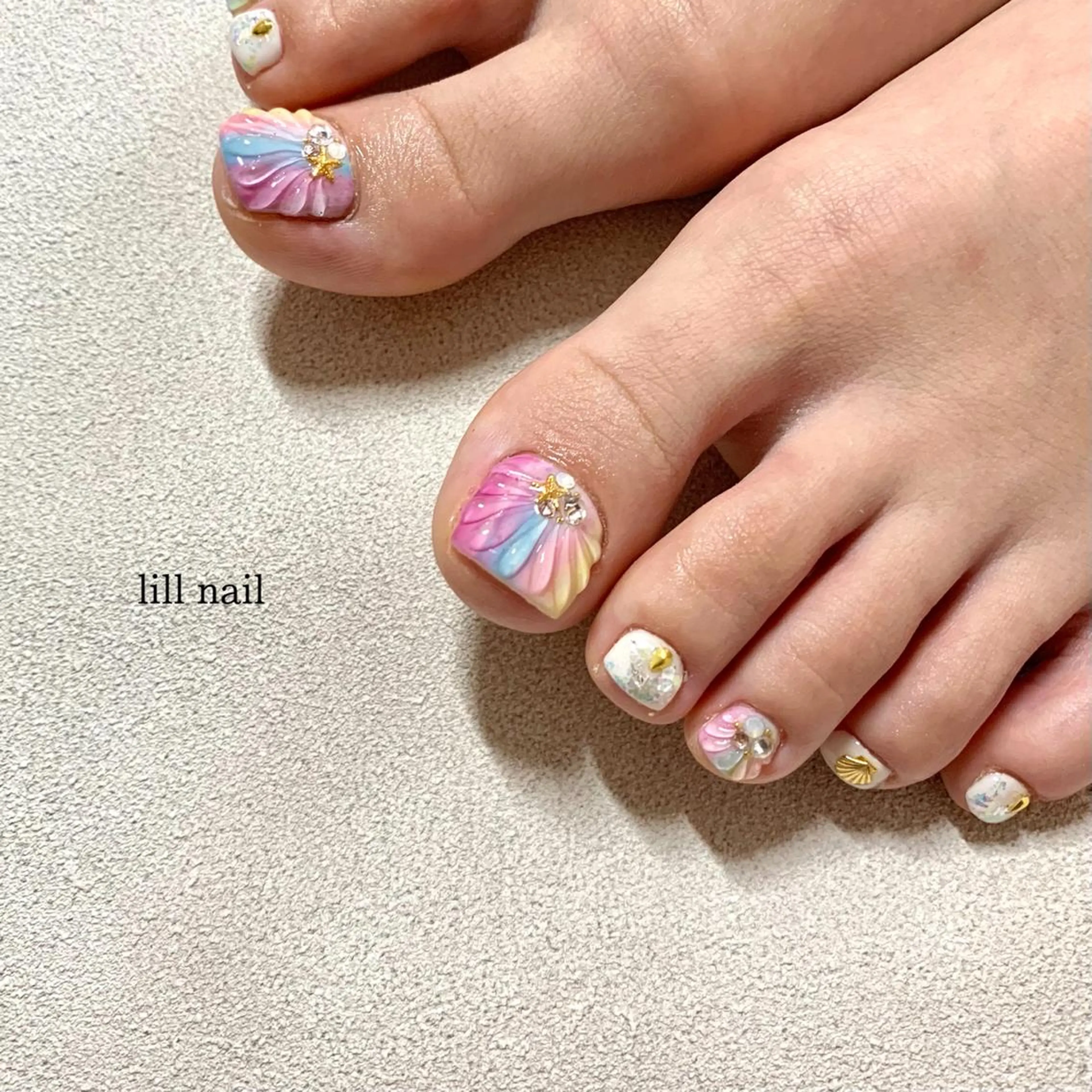 ショート pllia beautyのネイルデザイン