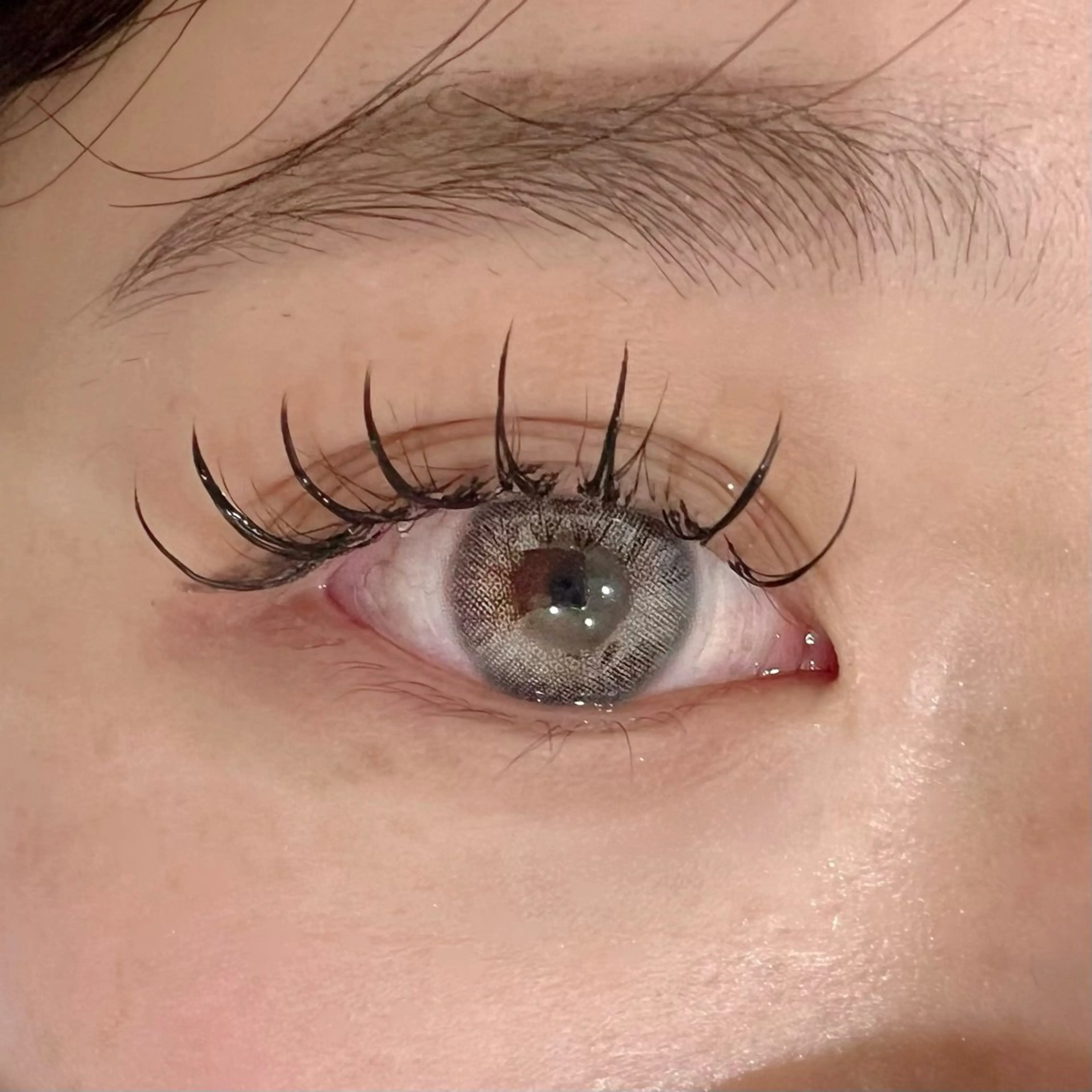 マツエク・マツパ フラットラッシュ omii salon 守山店: ayumiのマツエク・マツパデザイン