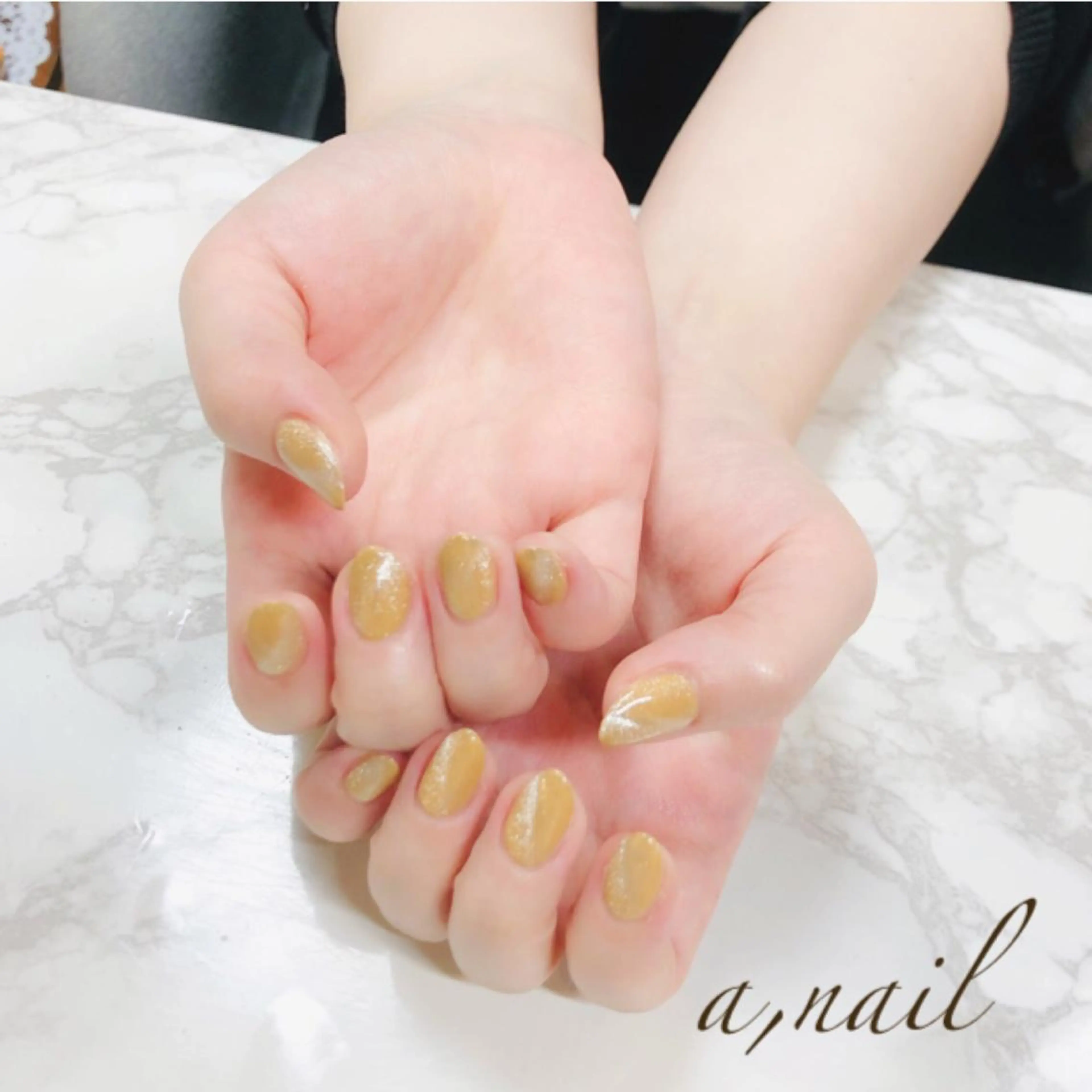 ネイル フットネイル ラメ(グリッター) マグネットネイル ニュアンスネイル オフィスネイル ハンドネイル ネイルサロン エーネイルのネイルデザイン