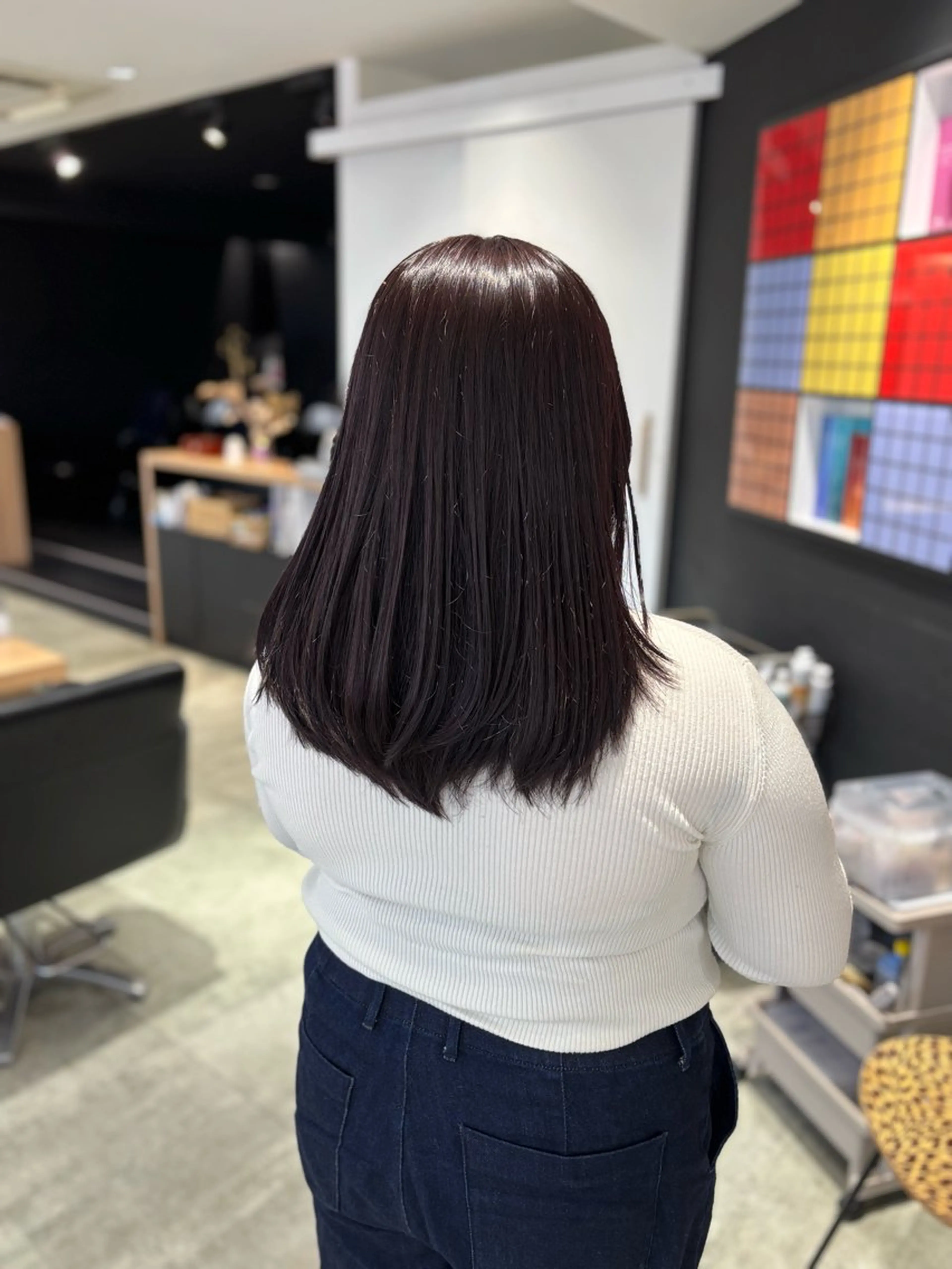 ロング カラー 菅原 佑月のヘアスタイル