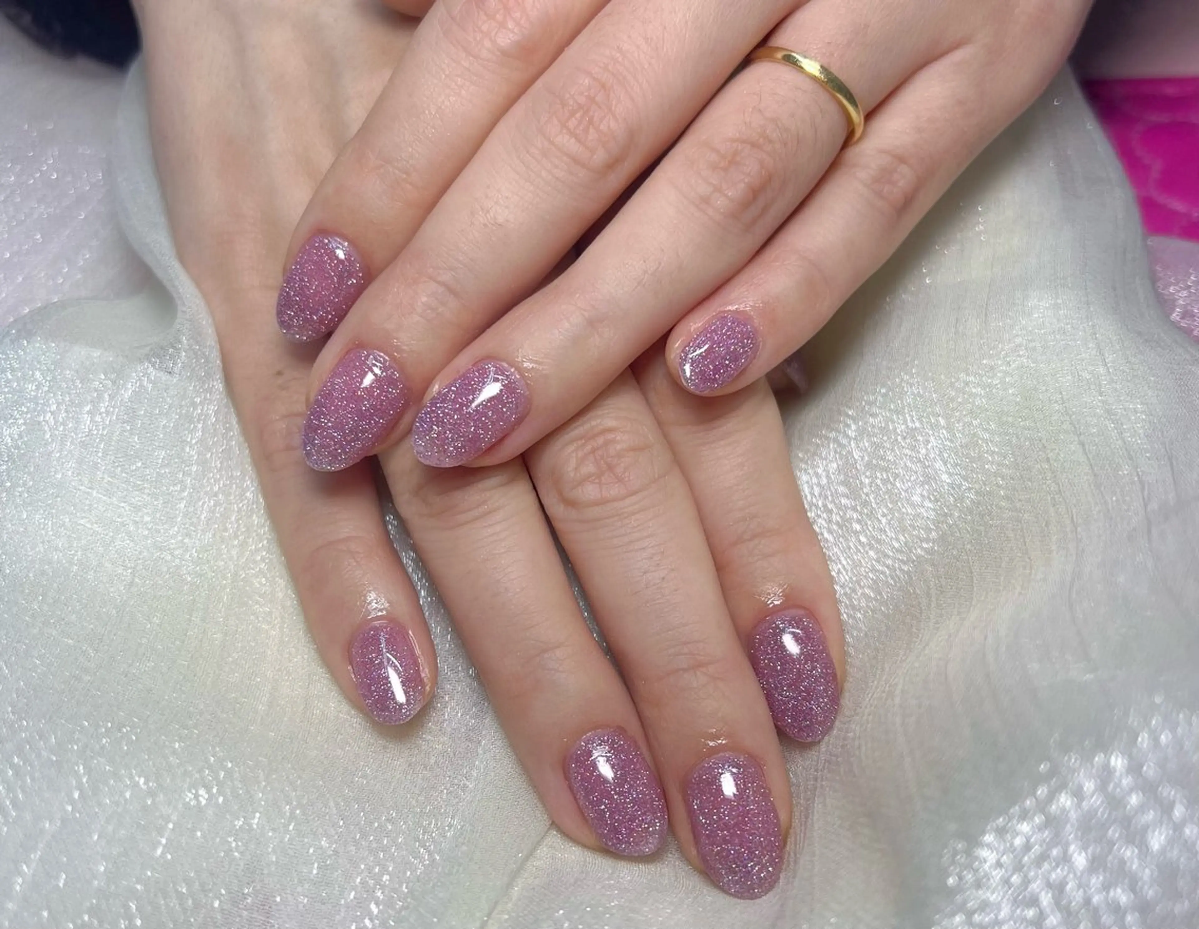 ショート ハンドネイル ハンドケア 一其 サロンのネイルデザイン