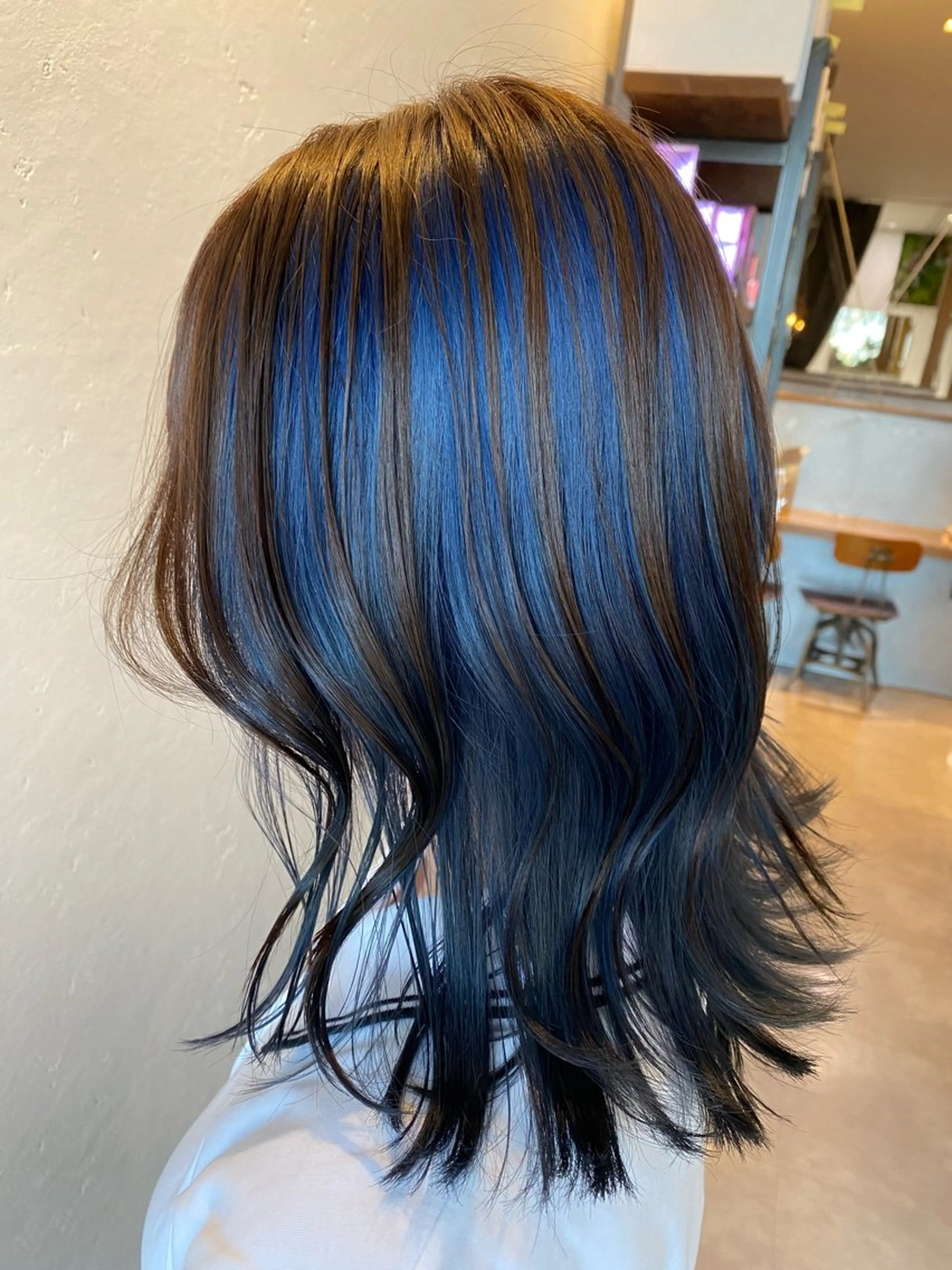 ミディアム カット ヘアカラー 希優🌺ソムリエ /ブリーチ/カットのヘアスタイル